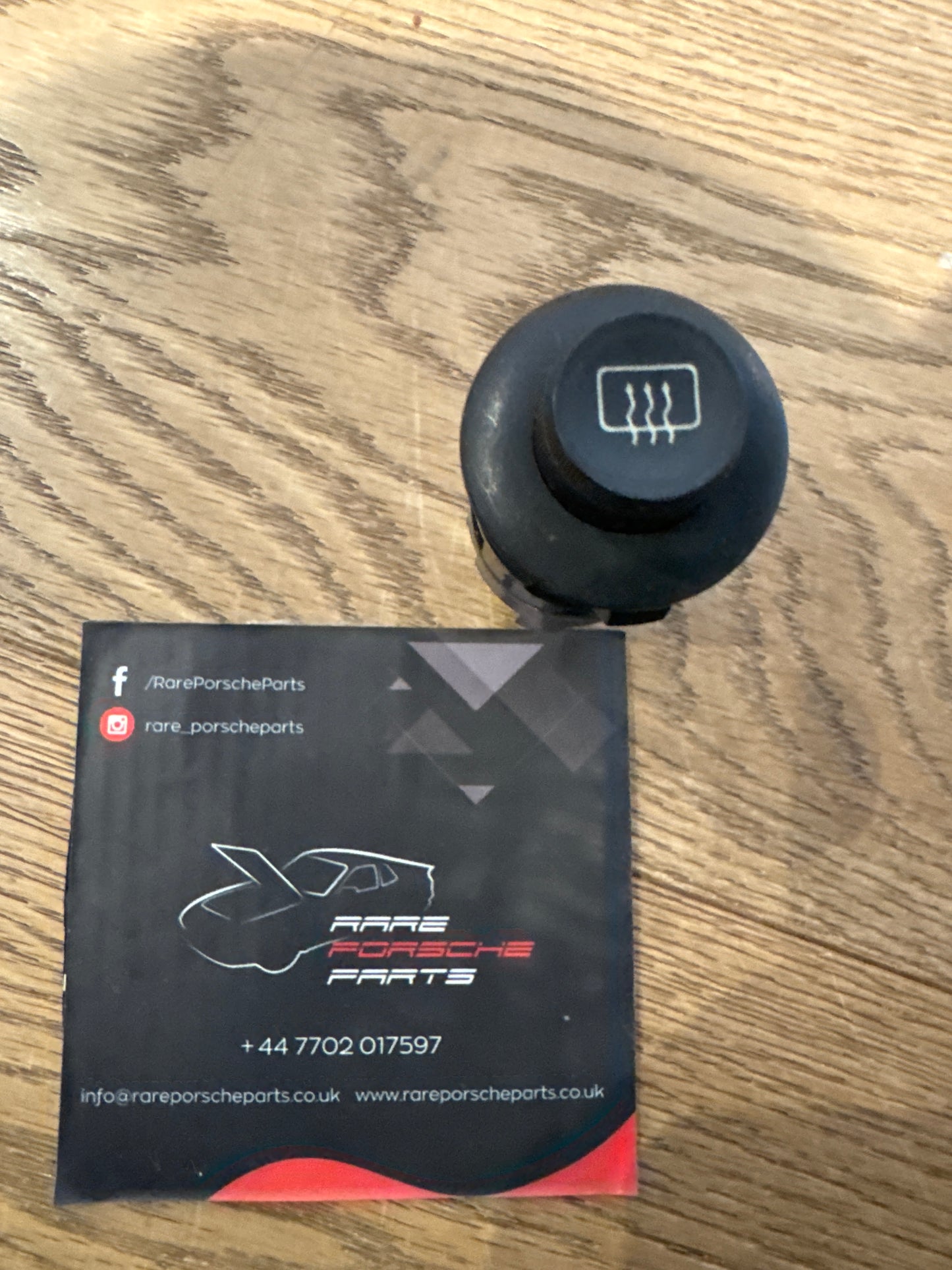 Porsche 911 rear window defroster switch 91161314800 used