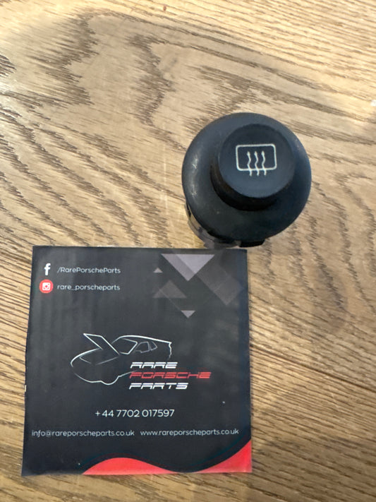 Porsche 911 rear window defroster switch 91161314800 used