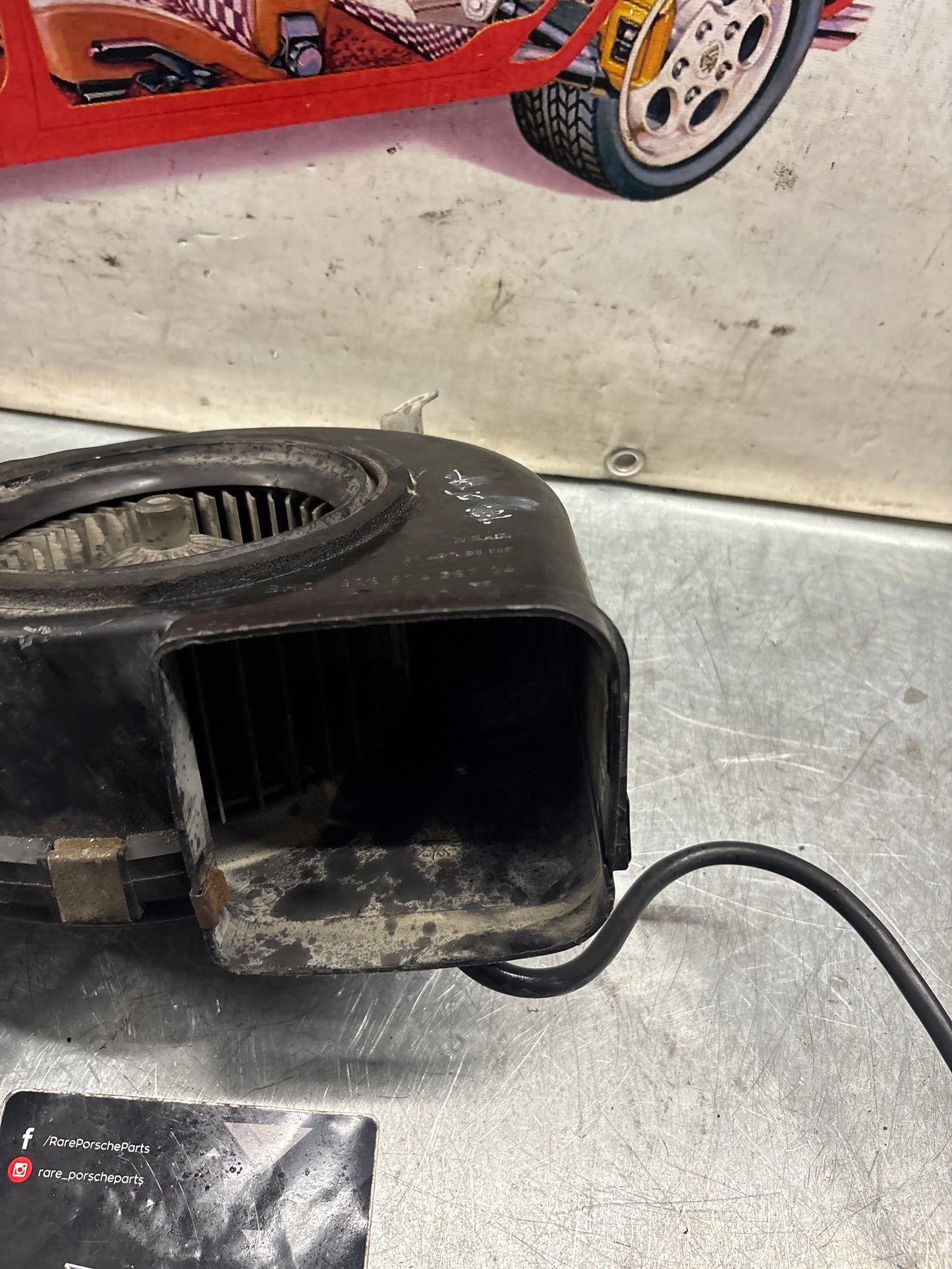 Porsche 928 Blower motor, used, tested 92857426704 / 92857426904