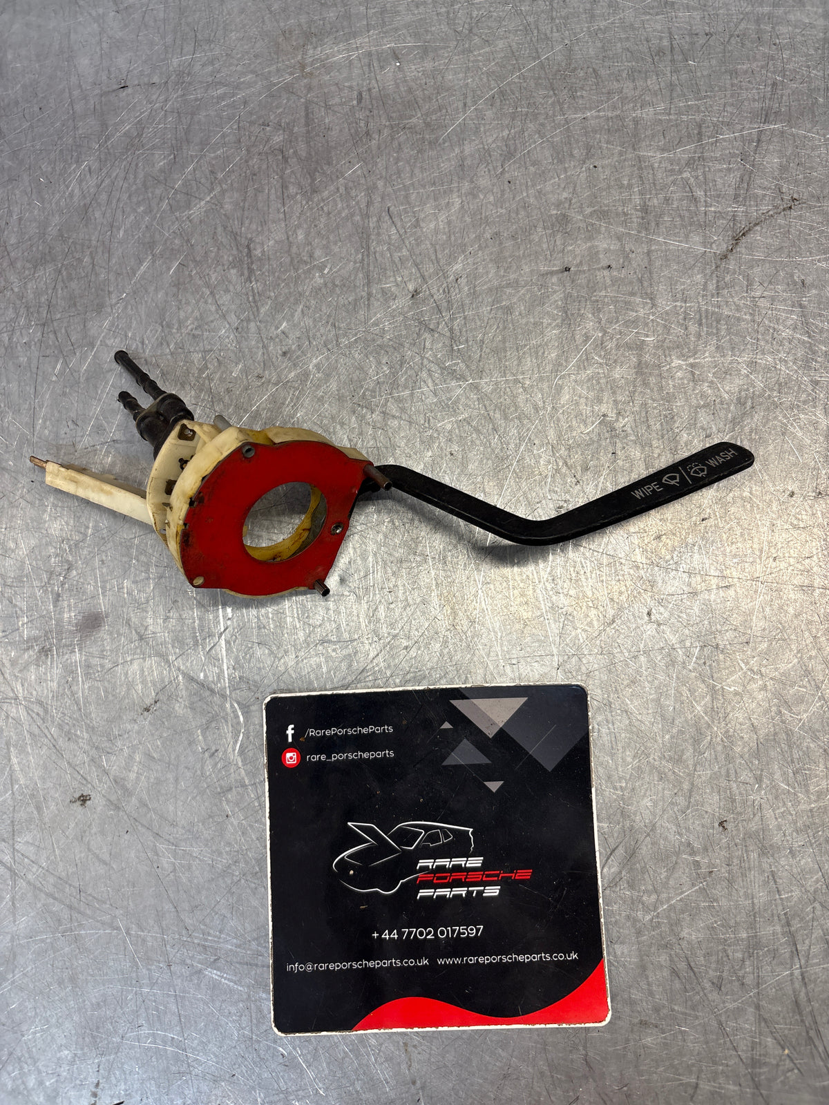 Porsche 914 steering coloumn wiper switch, used 91461391515