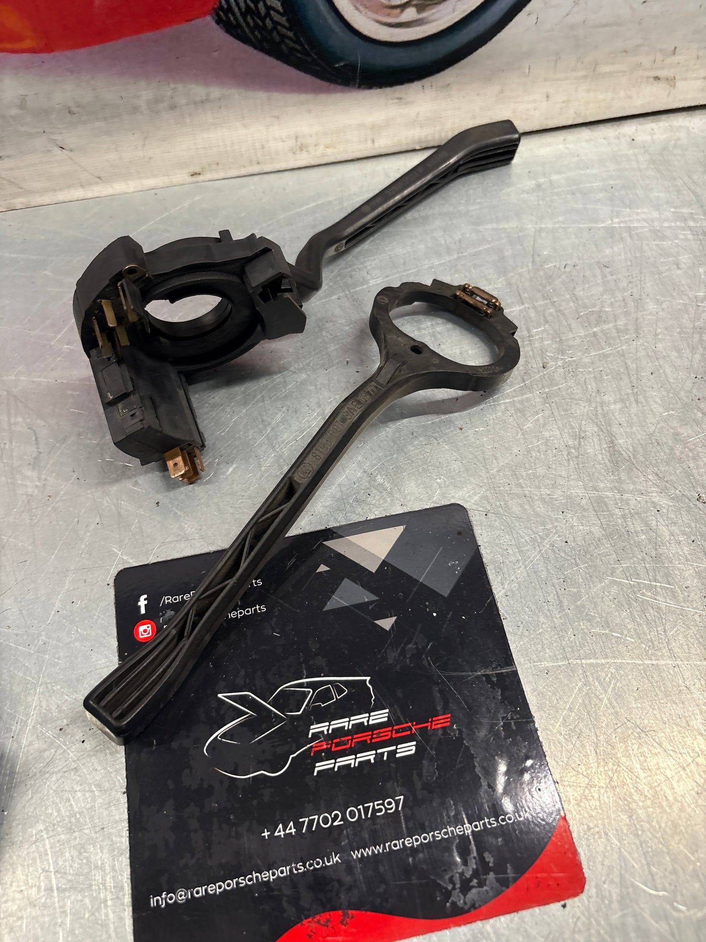 VW Golf II / Porsche 924/944 Indicator / Wiper Stalks, used 321953503F / 477953901