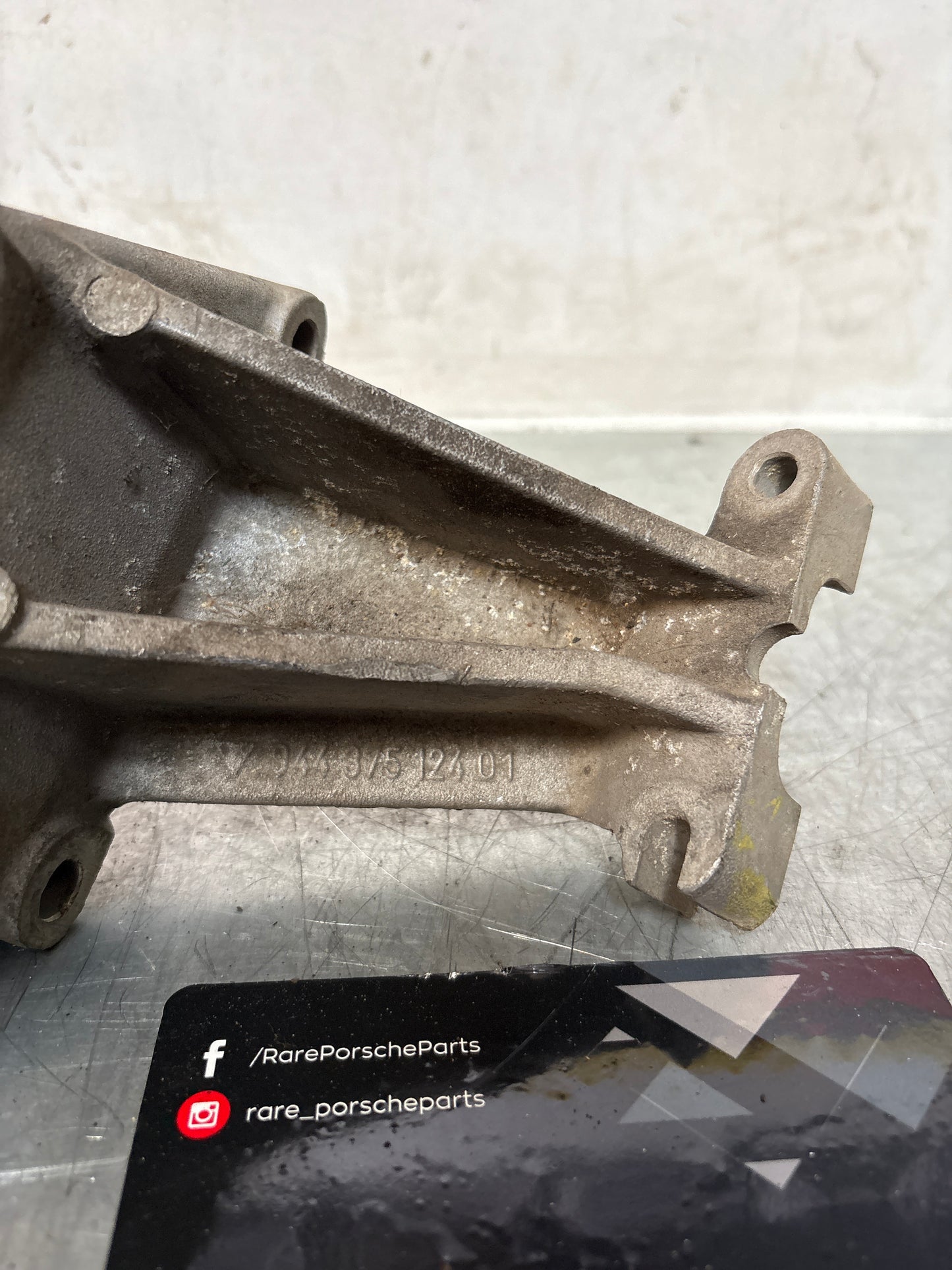 Porsche 944 Engine Mount Carrier Bracket, Used 94437512401