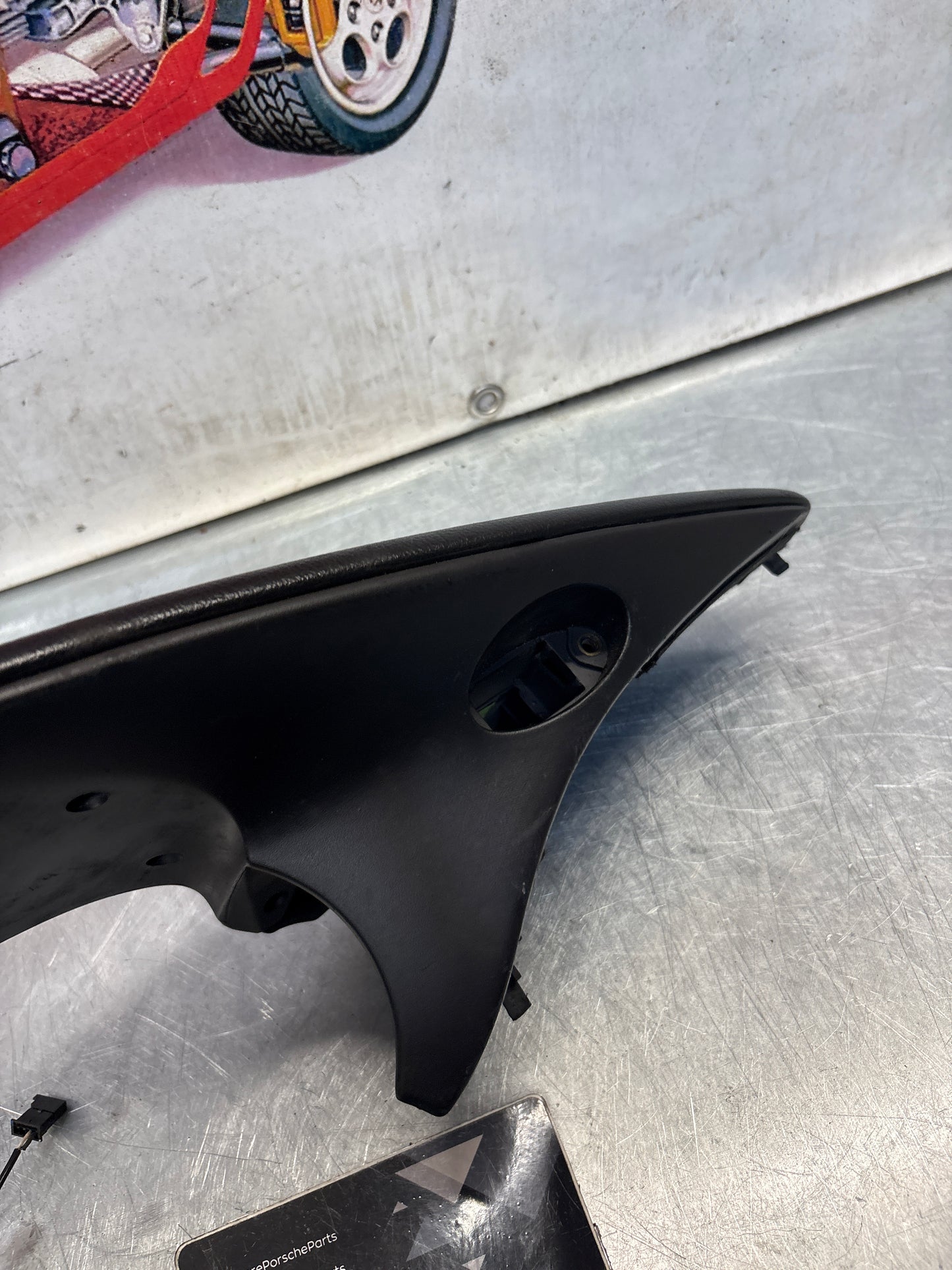 Porsche Boxster 986 dashboard cluster trim,black used 98655205500 / 98655205501