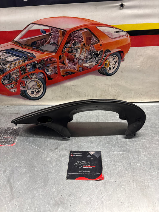 Porsche Boxster 986 RHD dashboard cluster trim,black used 98655205600 / 98655205601