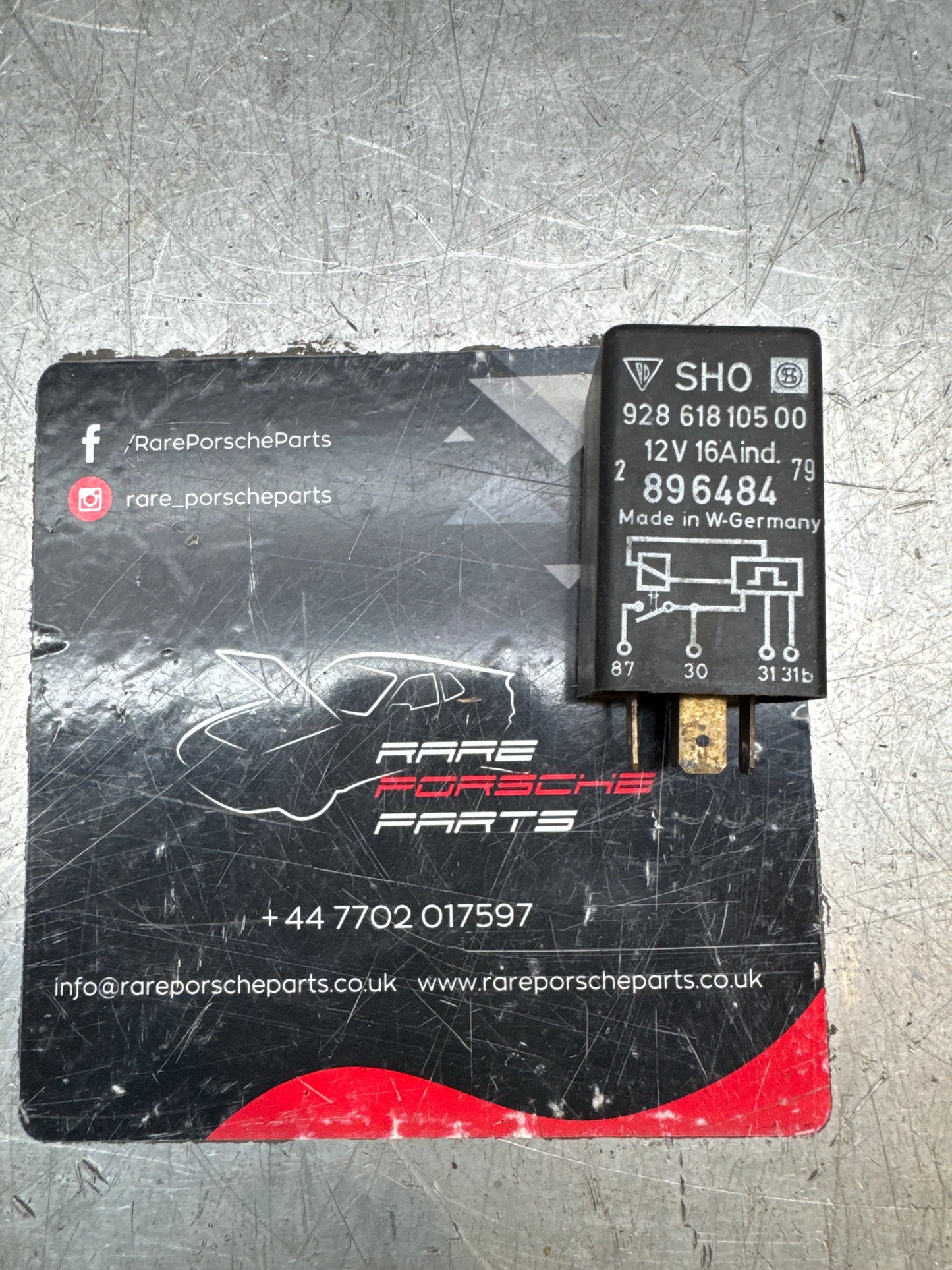 Porsche 928 air conditioner relay 92861810500 used