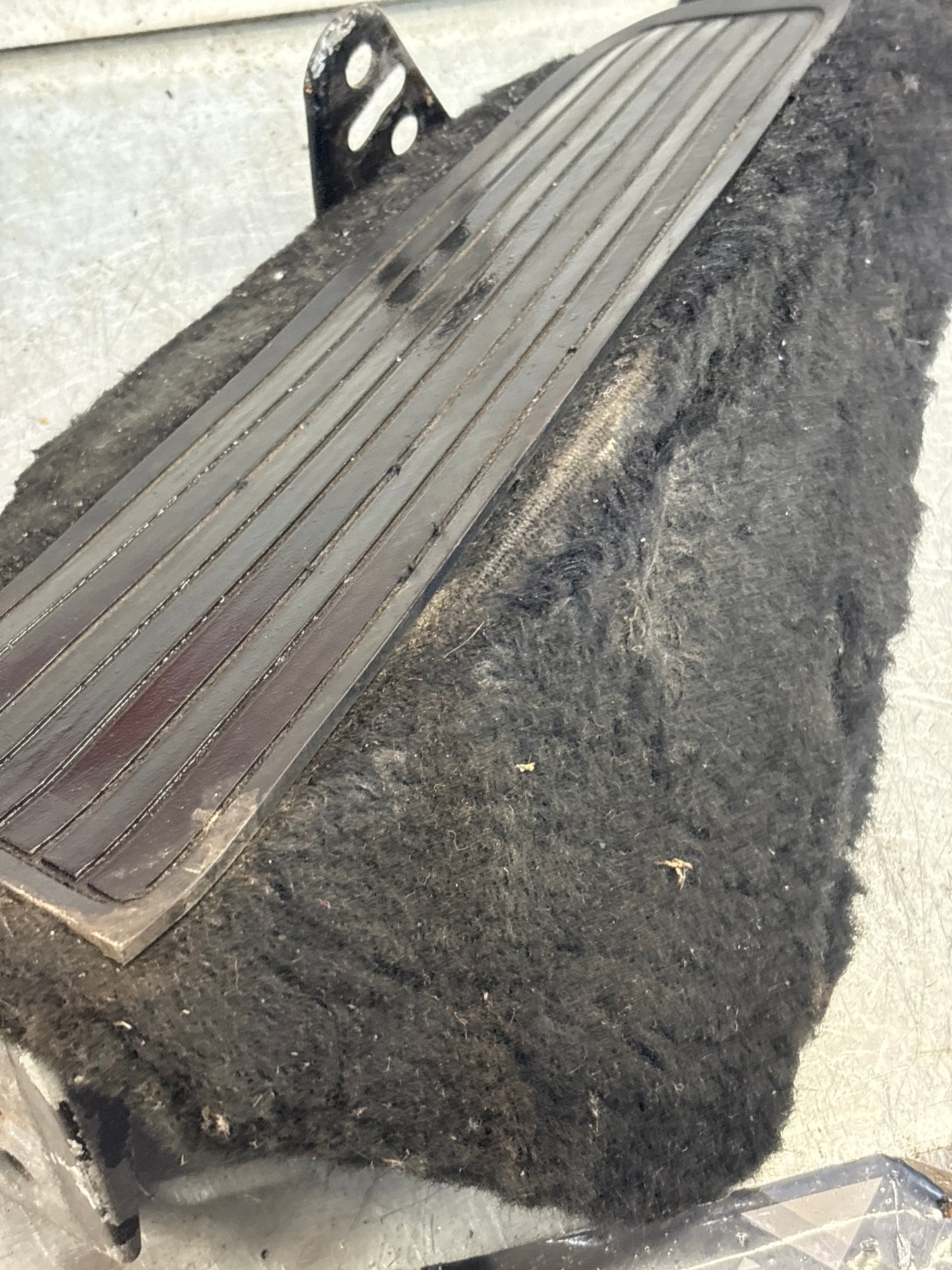 Porsche 928 black foot rest, 92855107102 used