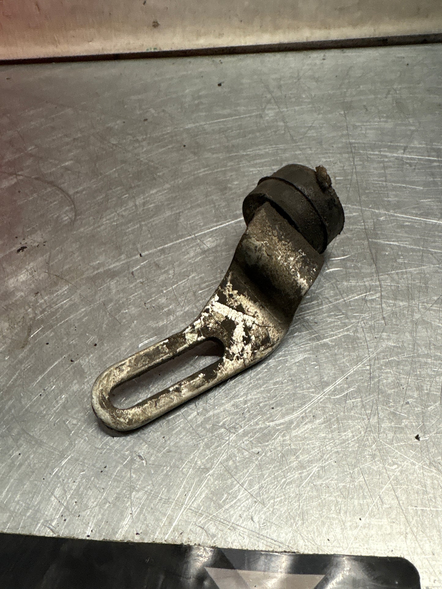 Porsche 924 alternator bracket,  046903255B used, LHD only