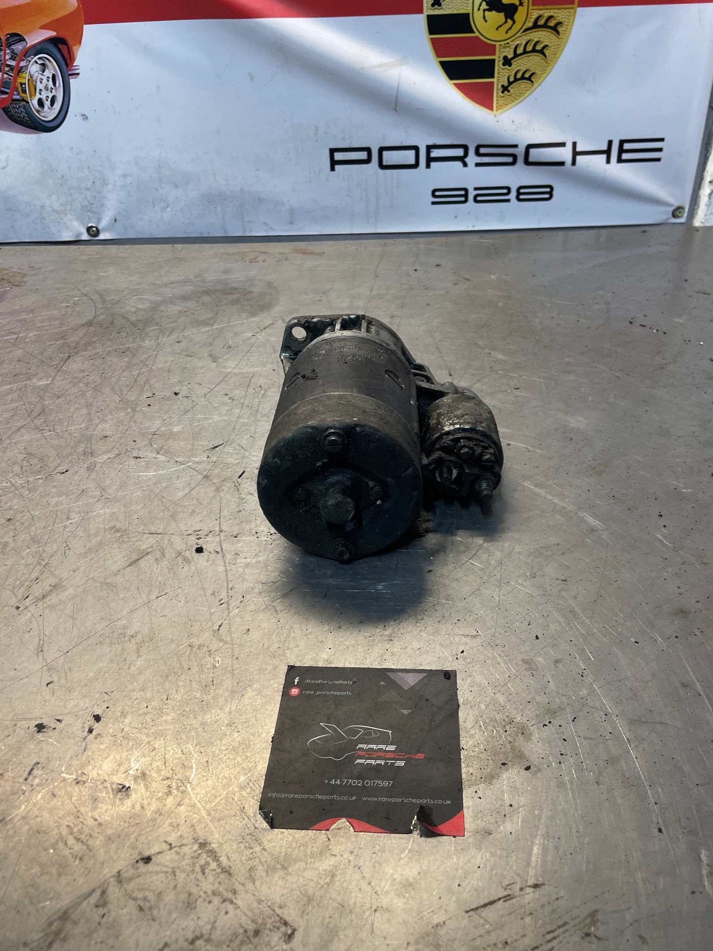 Porsche 924 starter motor, used 046911023 / 0001311118