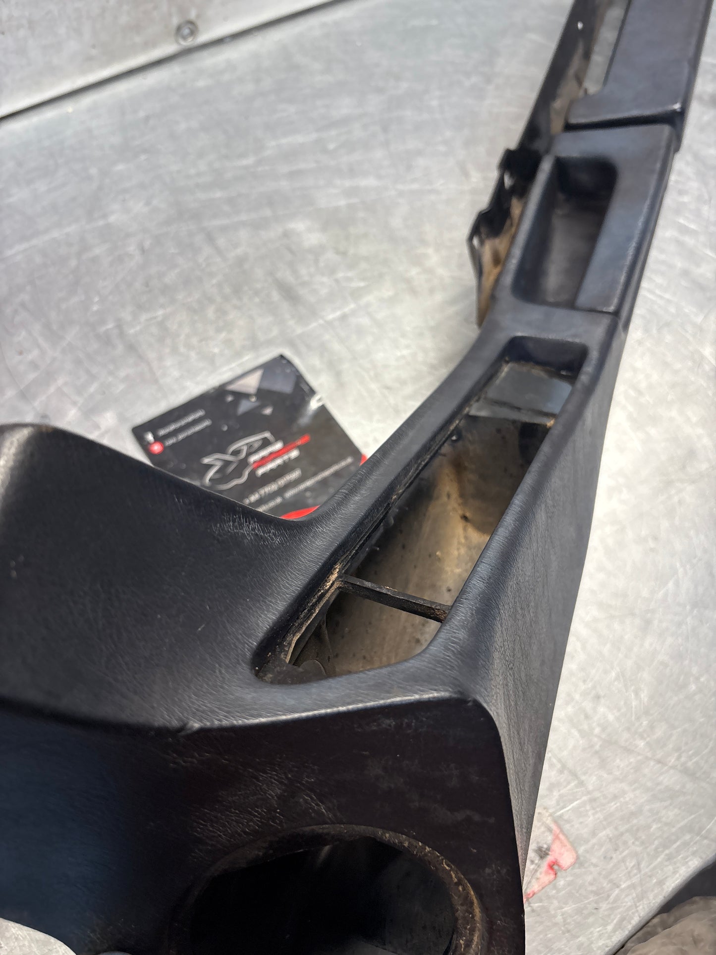 Porsche 928 dark green door armrest, right, off side, 92855510203, used