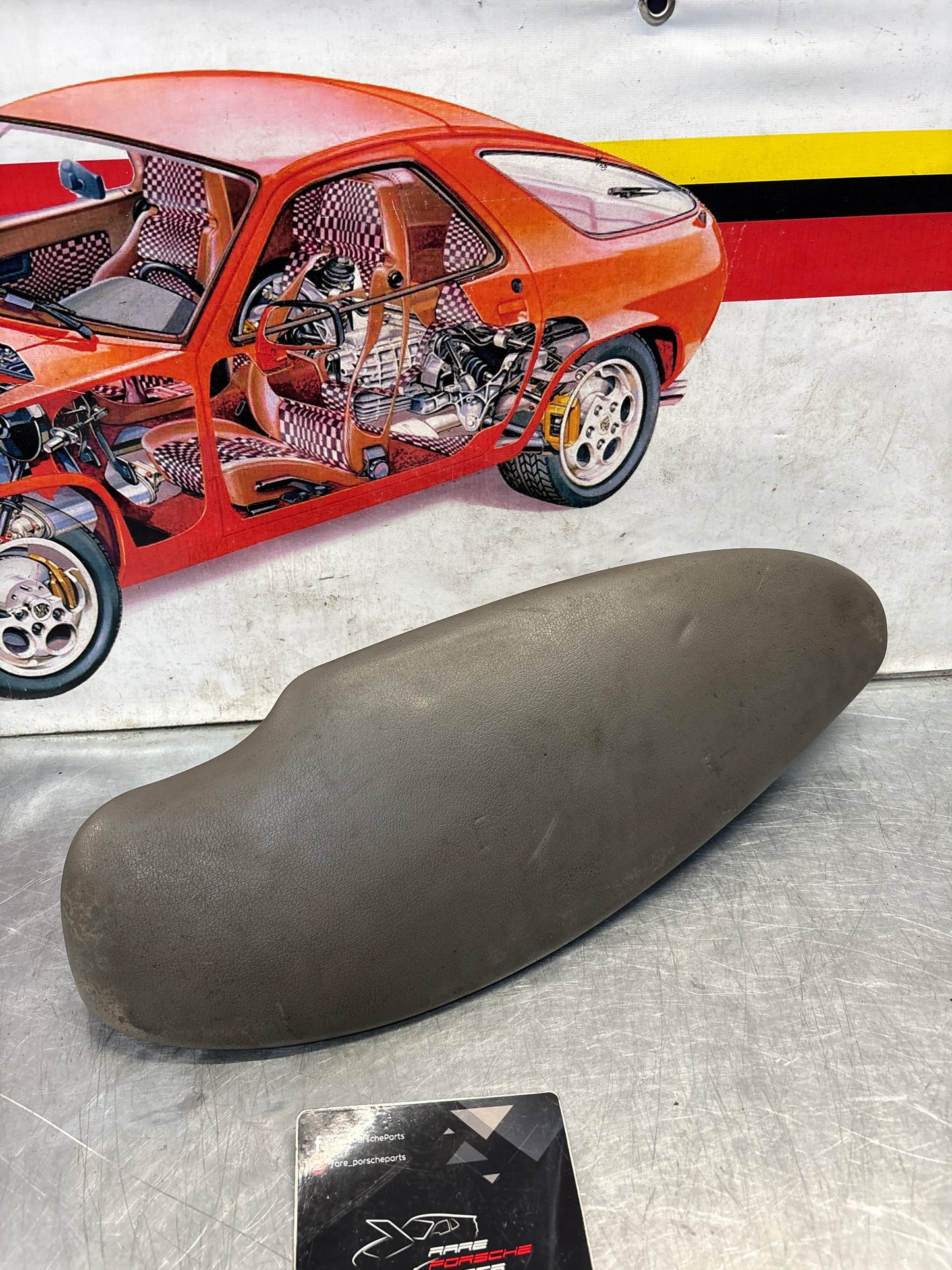 Porsche 911 996 dasboard cluster trim, used, grey 99655205902