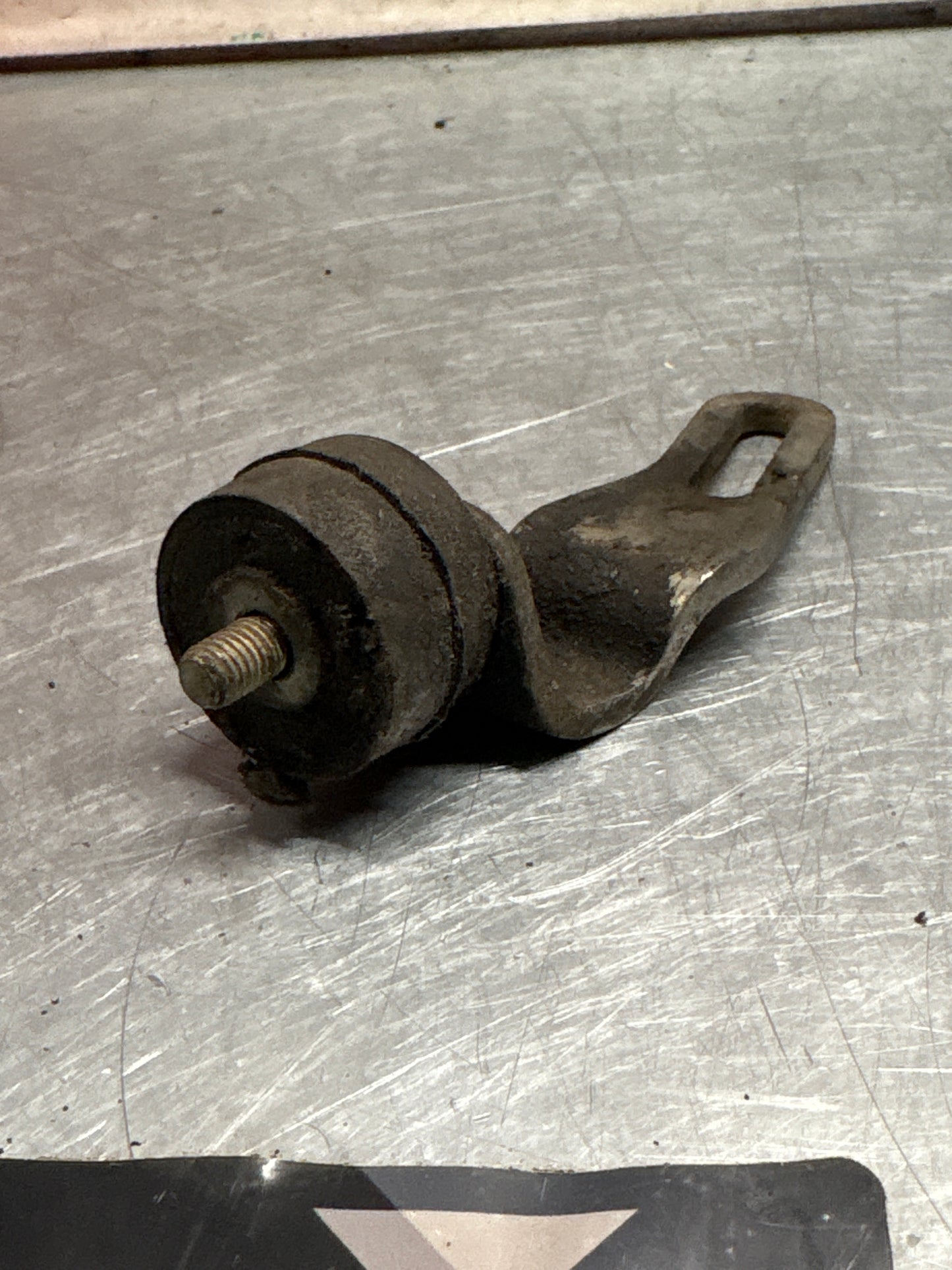 Porsche 924 alternator bracket,  046903255B used, LHD only
