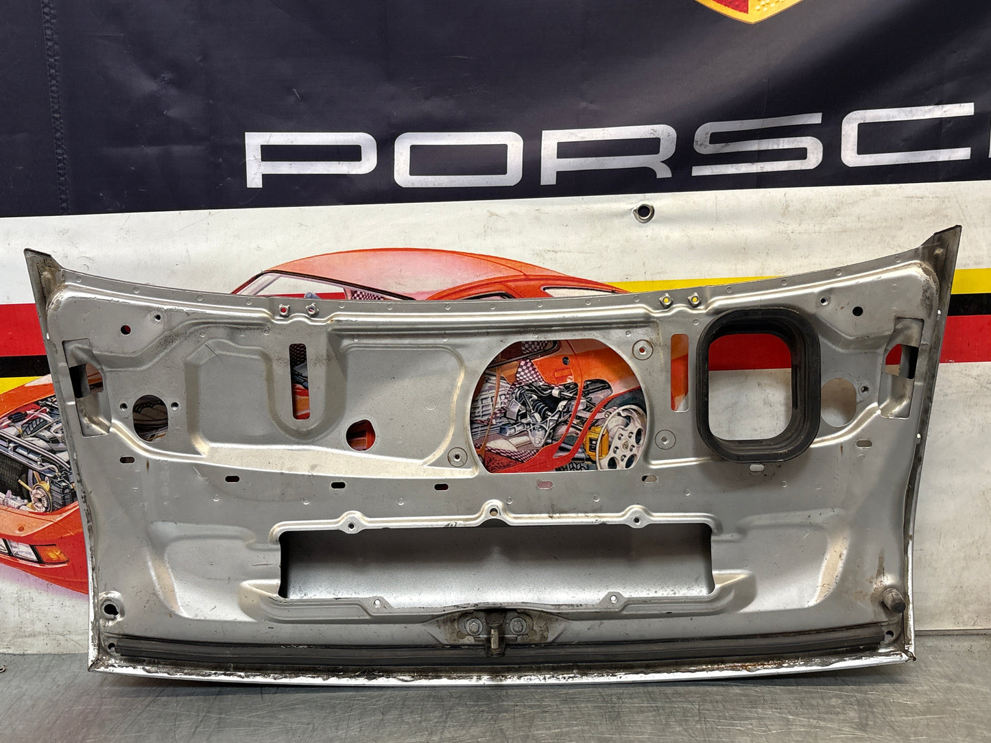 Porsche 911 996 rear bonnet, used 99651201101