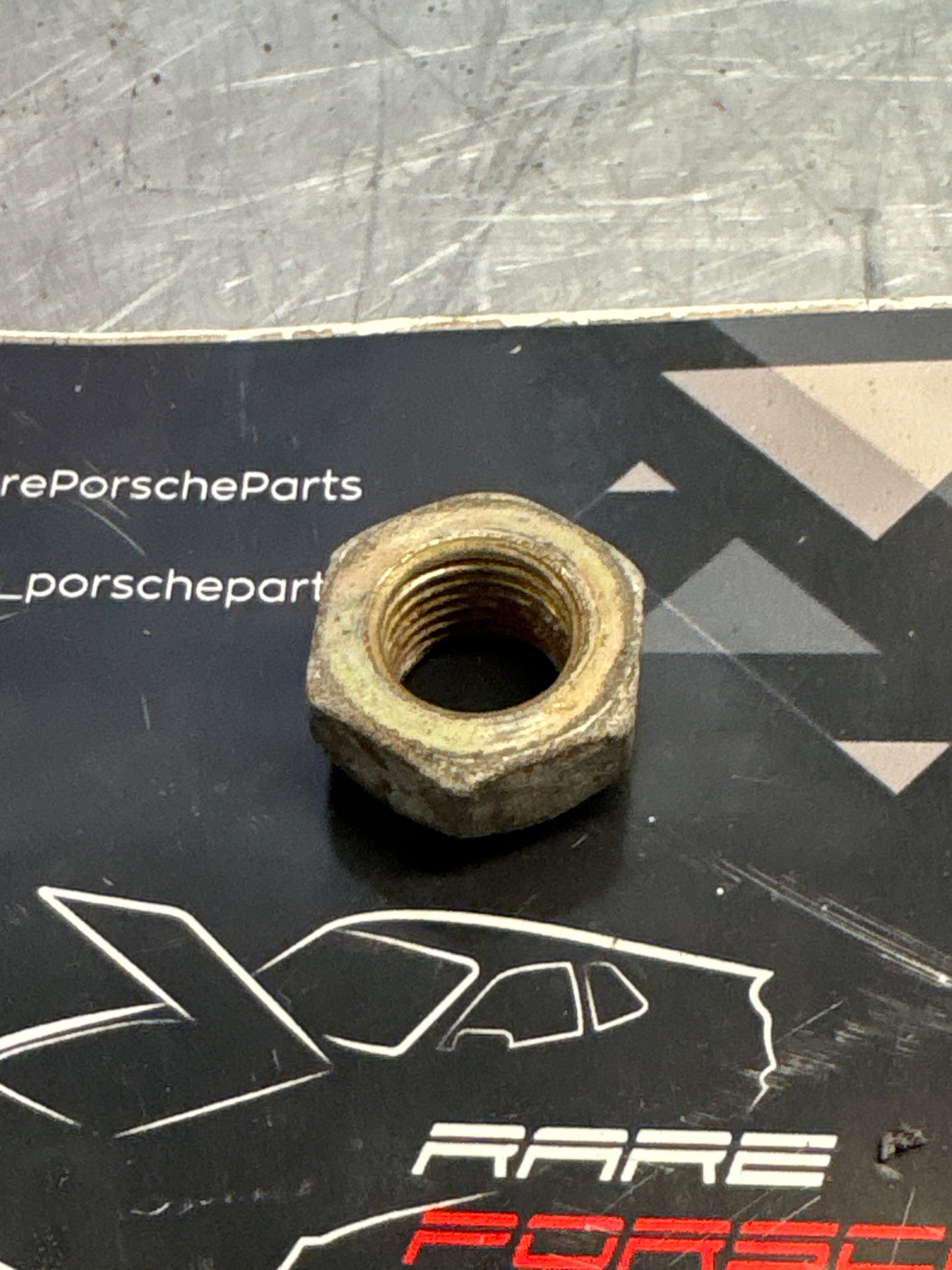 Porsche 924 lock nut, used N0221501