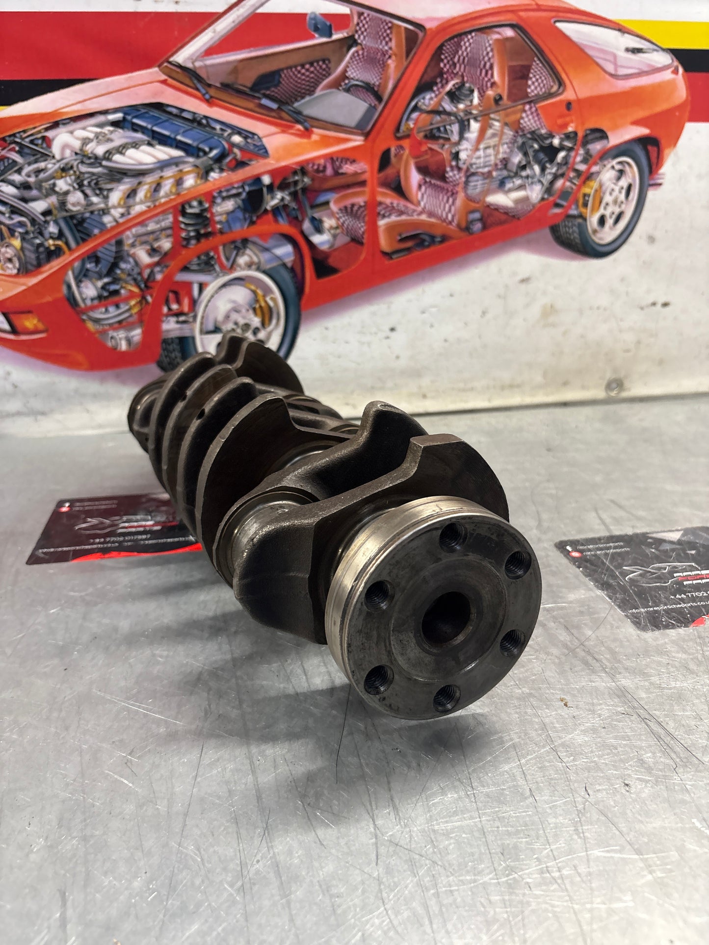 Porsche 924 2.0L used condition crankshaft 046105021A