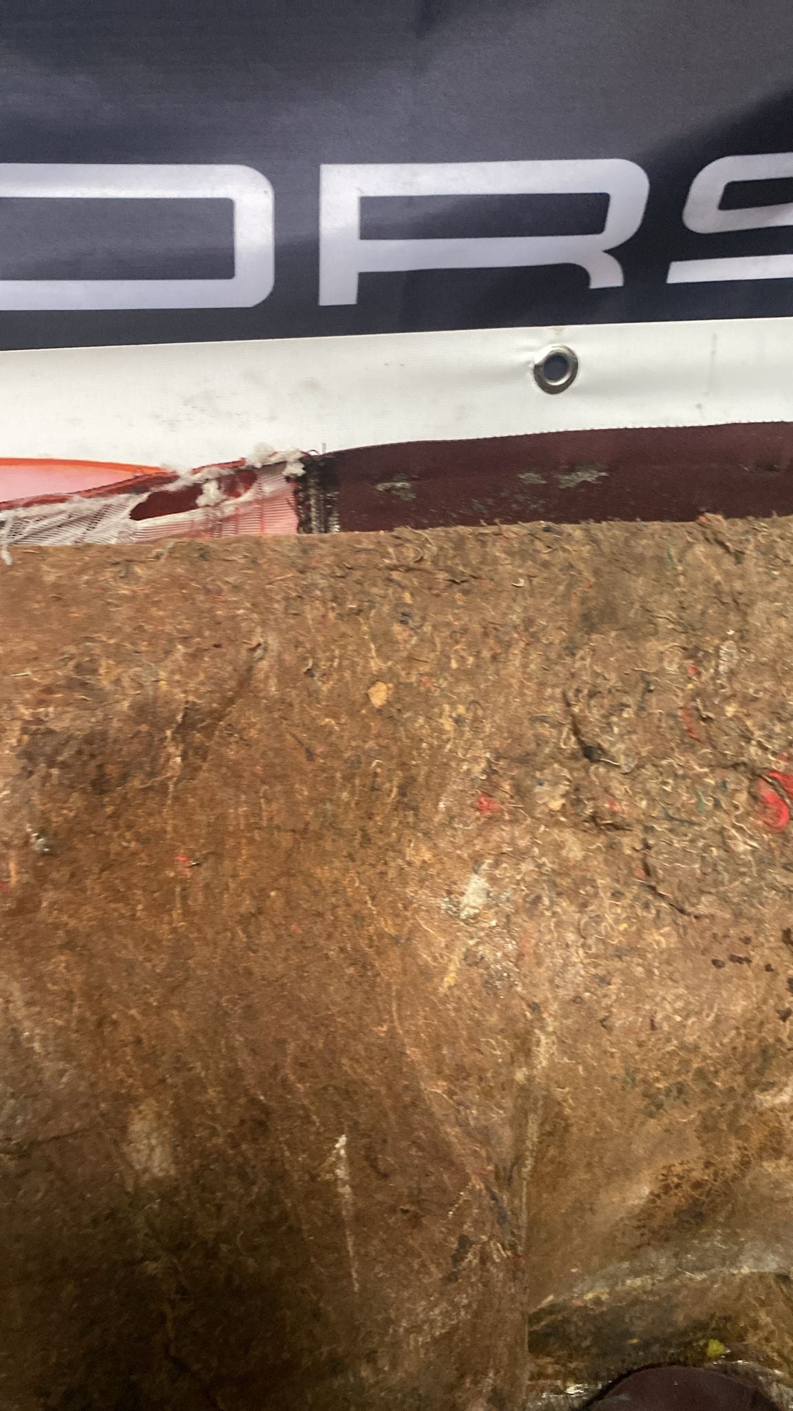 Porsche 944 924S refurbished rear seat, burgundy/white pinstripe