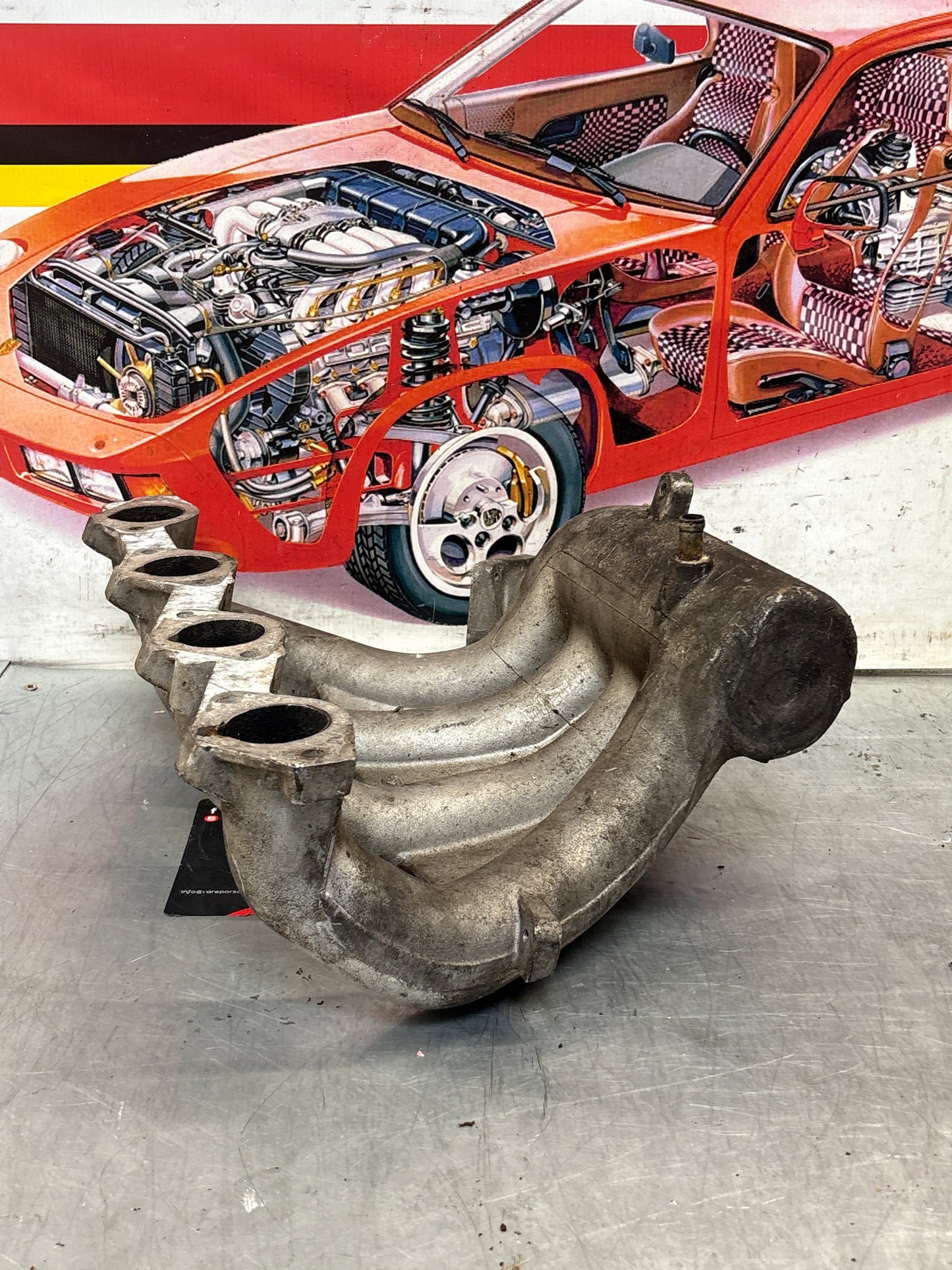 Porsche 924s 944  2.5 8v Inlet Manifold 9441101516R