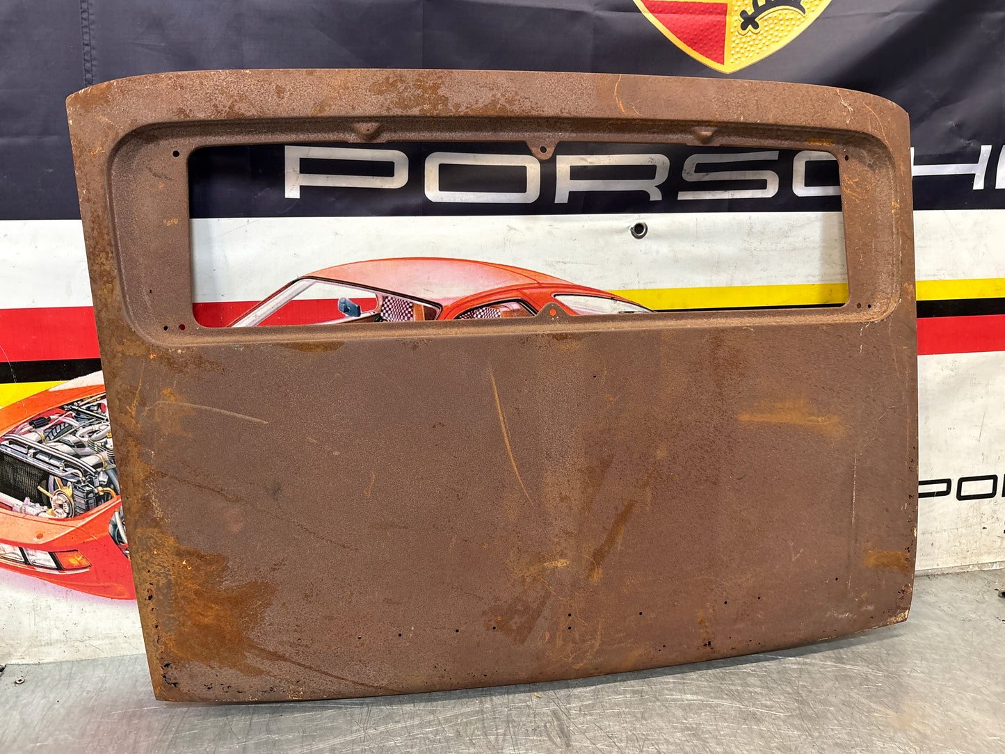Porsche 911 engine lid, used 91151290301