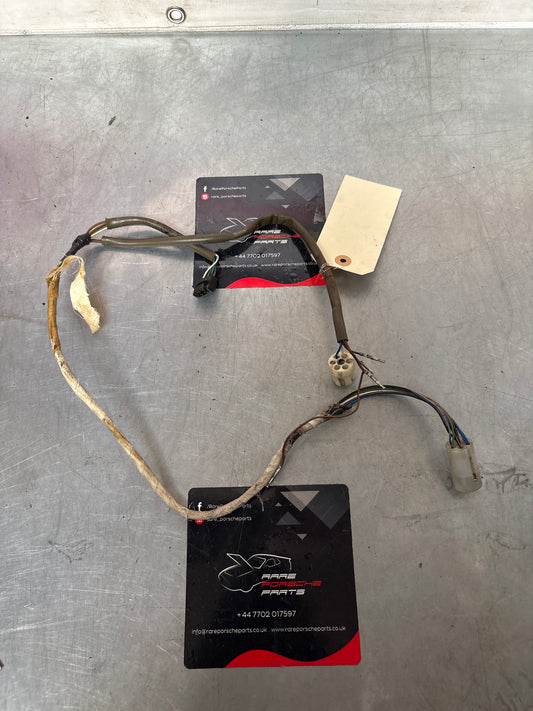 Porsche 924 944 early drivers door electric mirror loom, used LHD