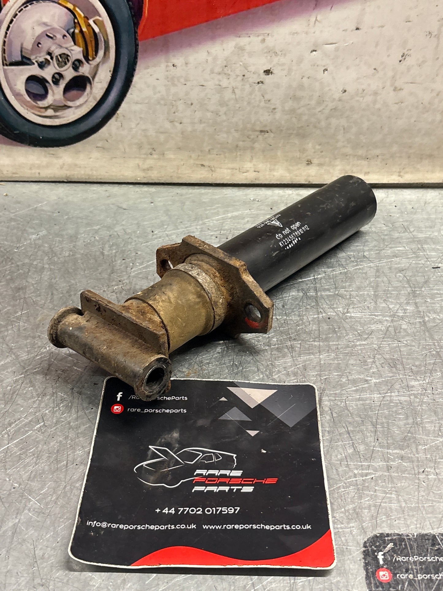 Porsche 928 rear bumper impact absorber, used 92850501502