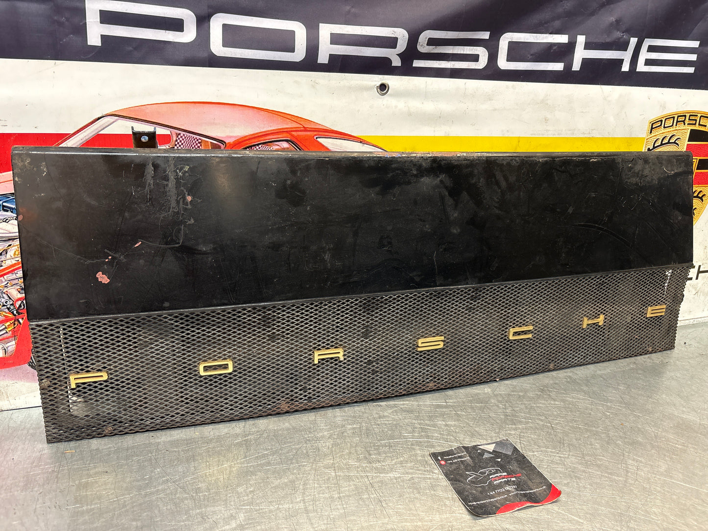 Porsche 914 rear bonnet engine lid cover, used 91451202210
