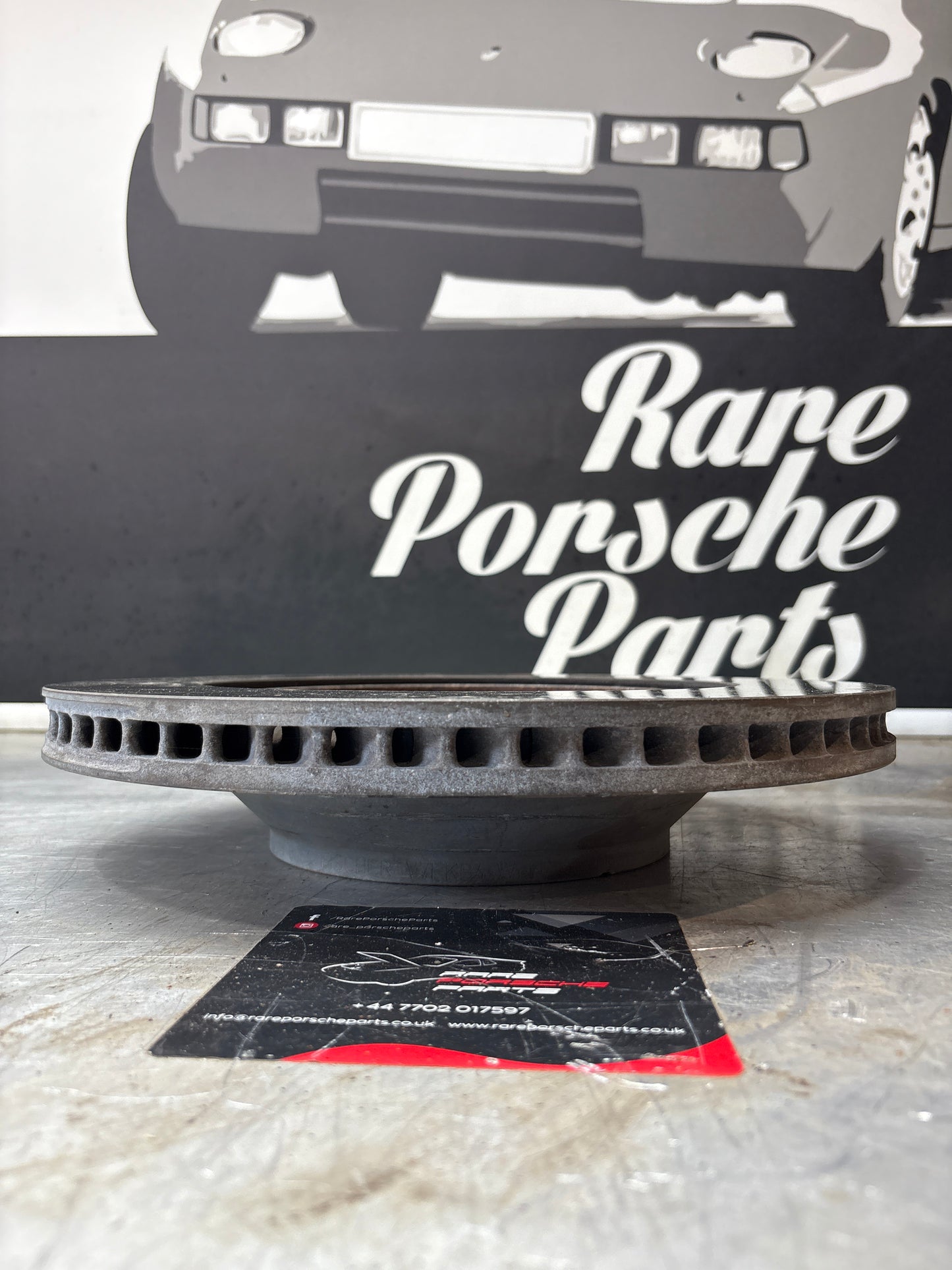 Porsche Cayenne Rear left Disc Brake Rotor, 9Y0615601C