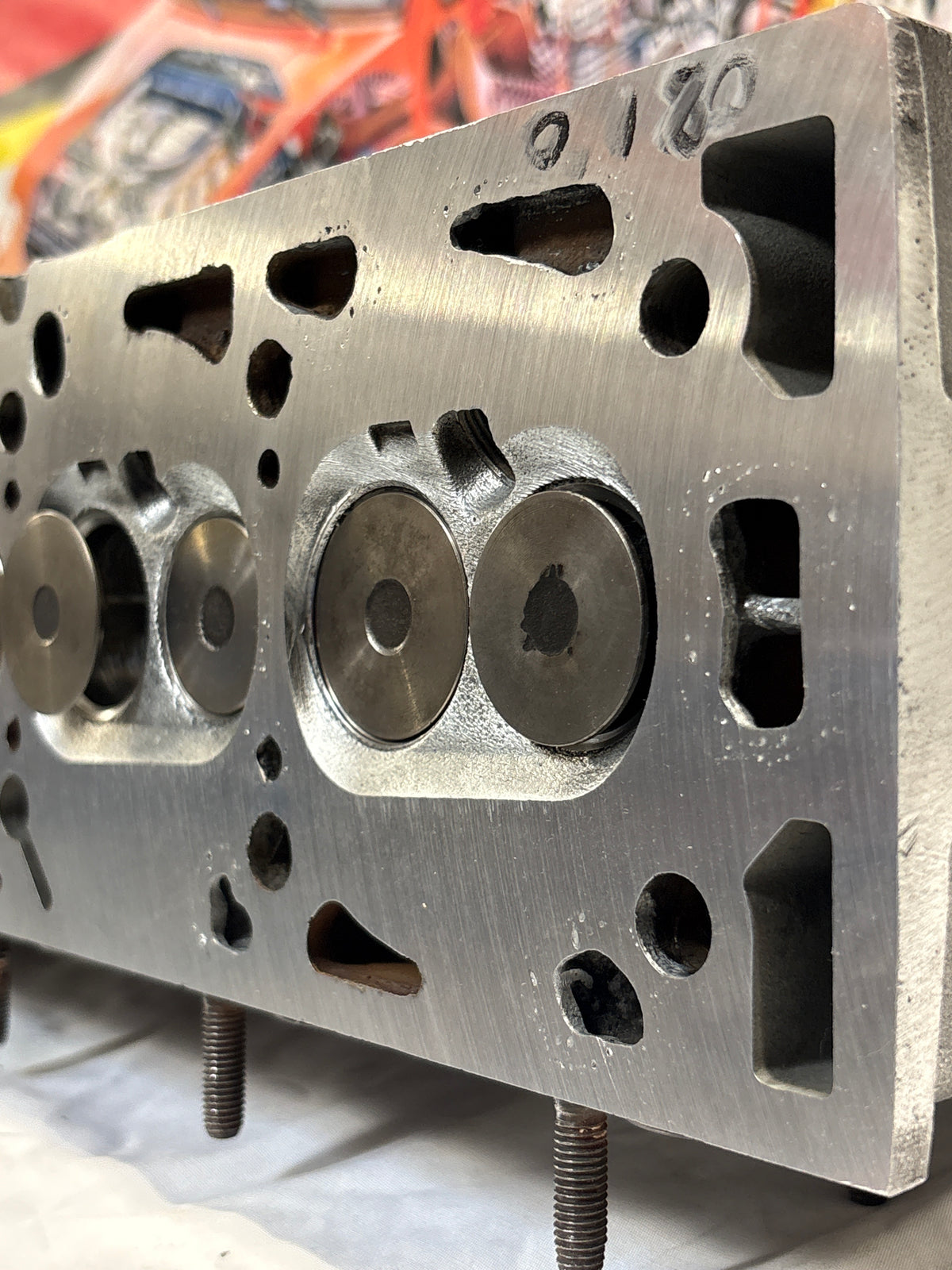 Porsche 924 Turbo reconditioned cylinder head with camshaft 9311043013R