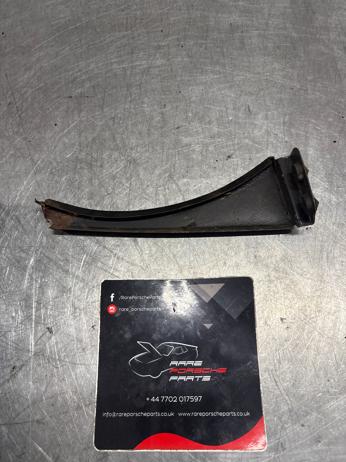 Porsche 914 headlight cover, left side, used 91450330710