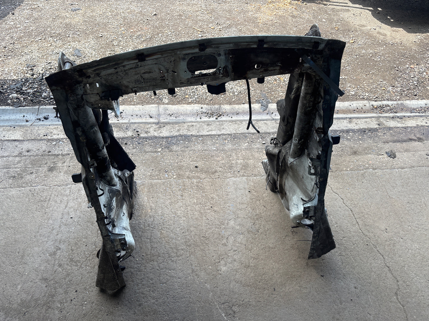 Porsche 928 S 1982 Front Section Cut