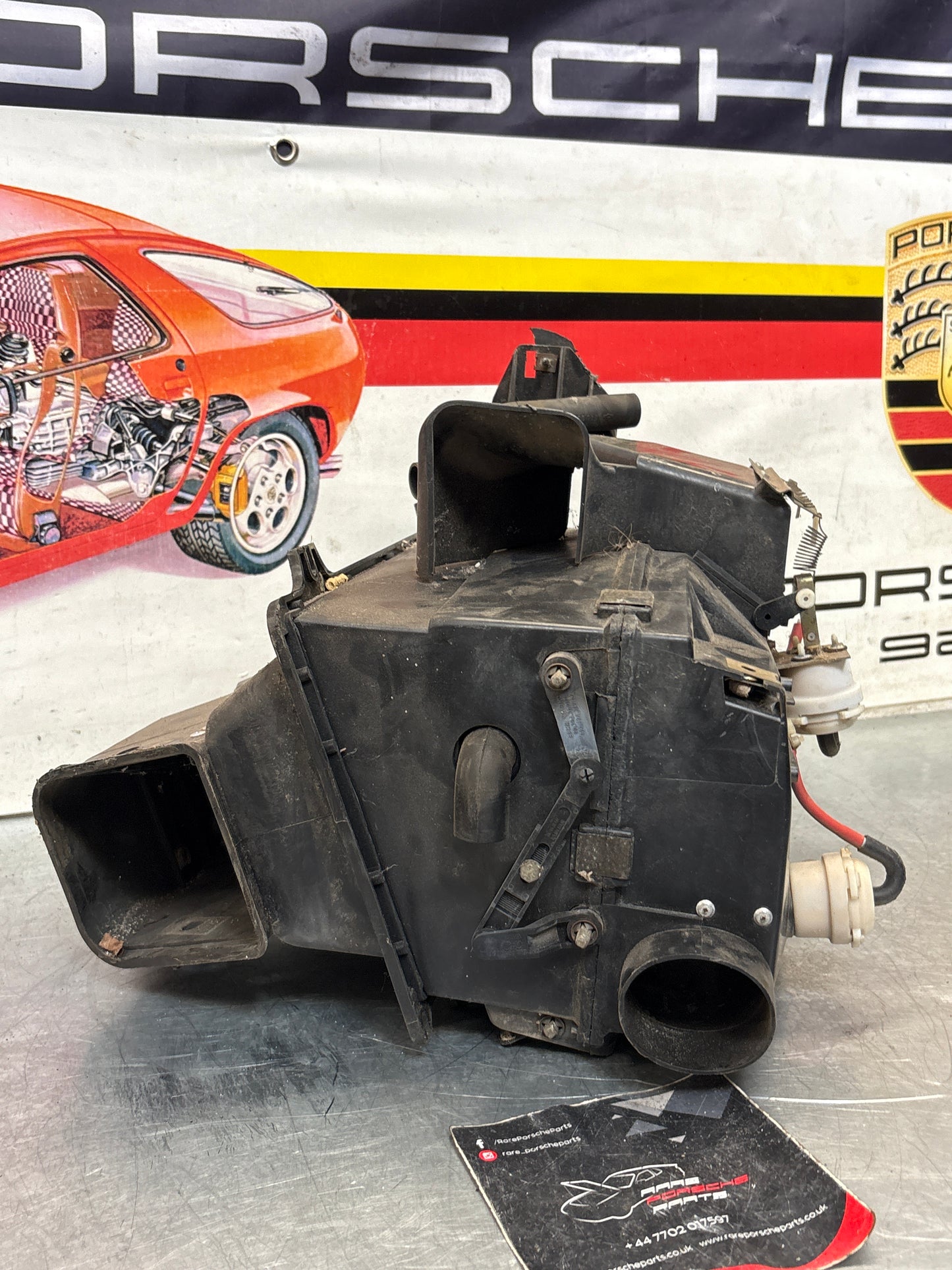 Porsche 928 heater box, LHD, 92857303604, used