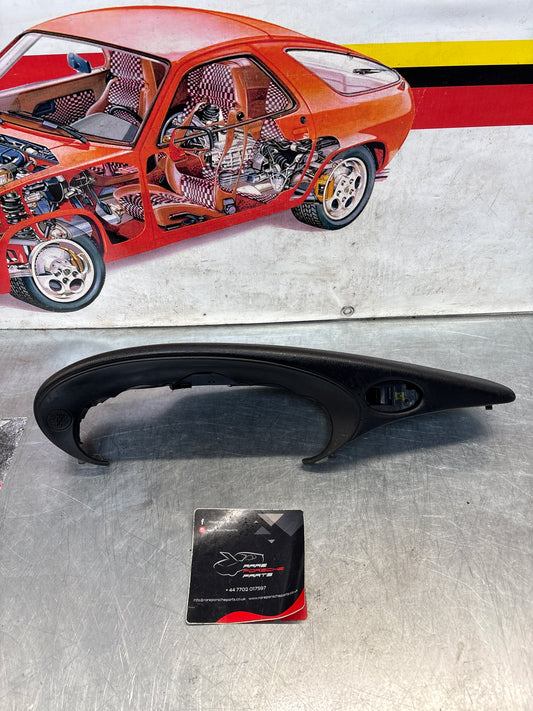 Porsche 911 996 dasboard cluster trim, used, black 99655205902