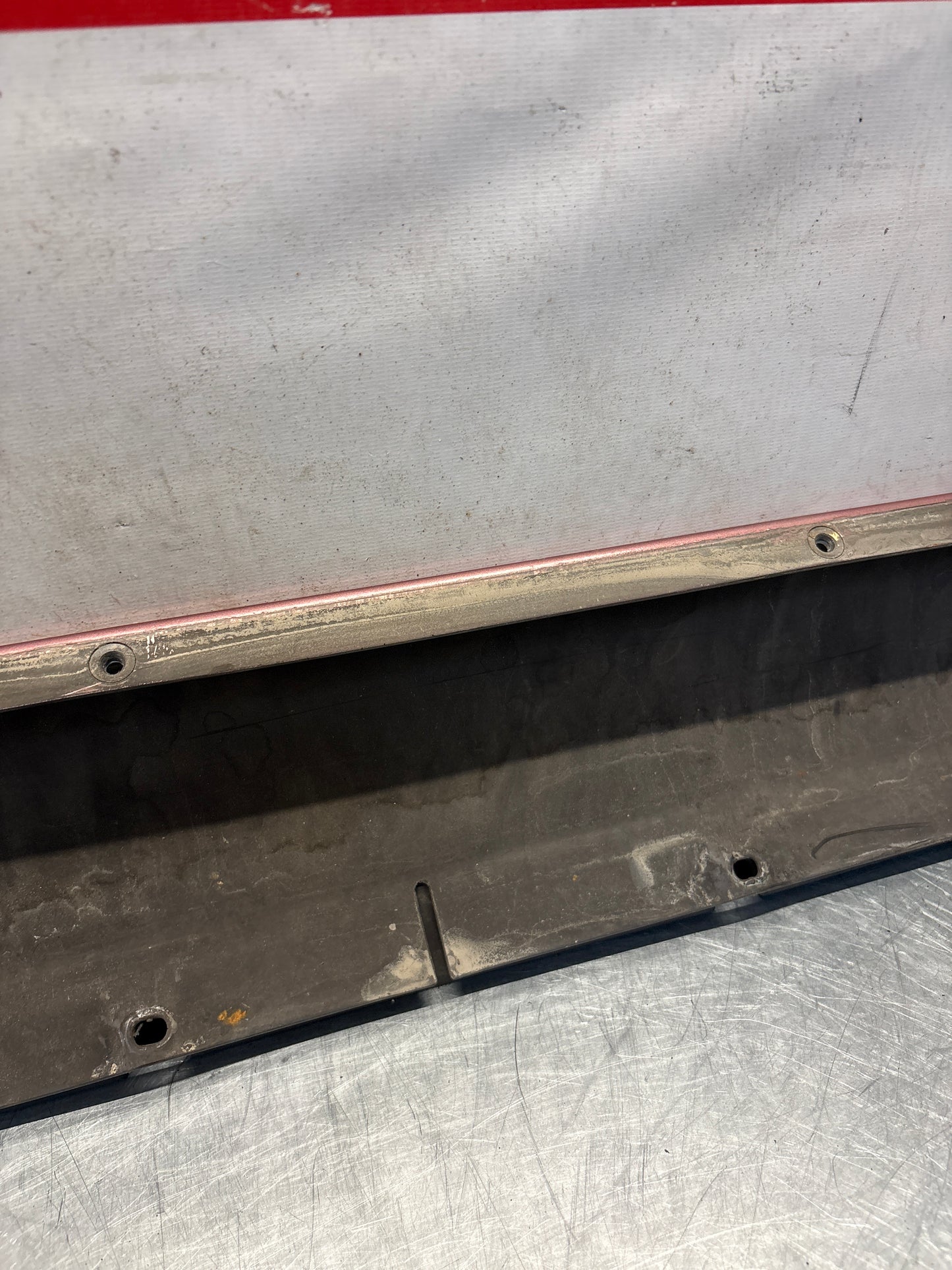Porsche 928 S4 left sill cover, used 92855908502