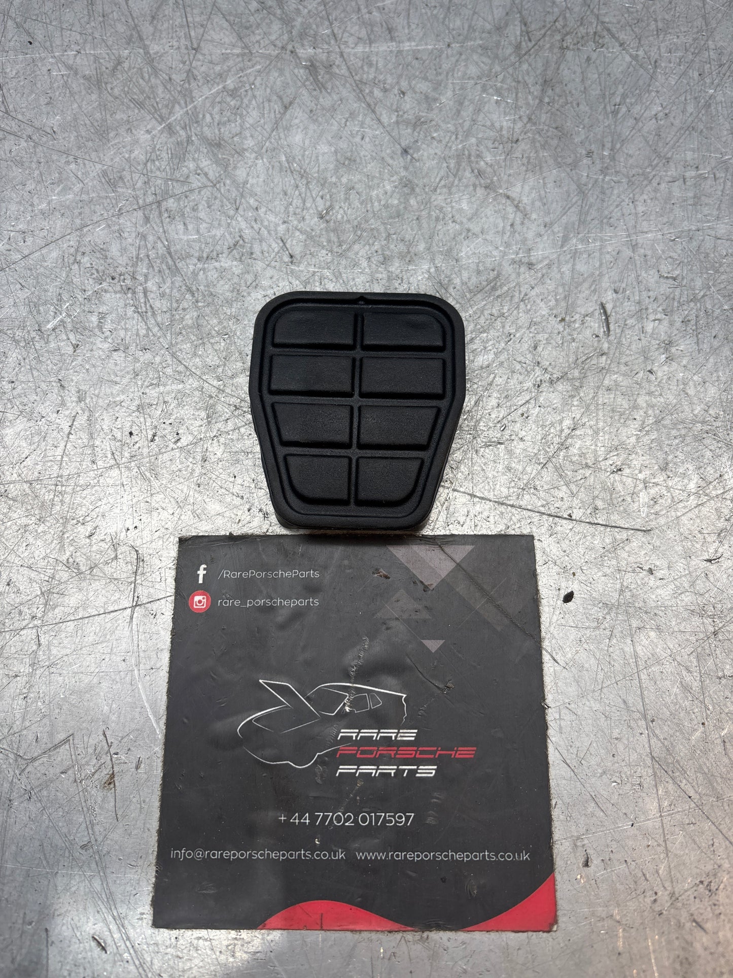 Porsche 924S 944 968 clutch, brake pedal rubber, new 321721173