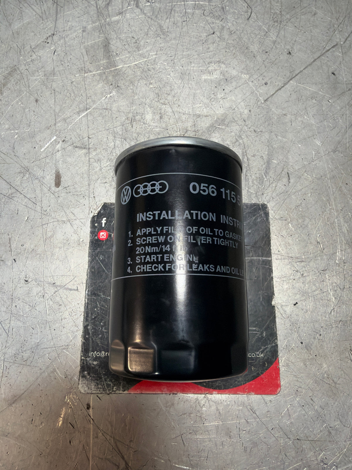 Porsche 924 Oil filter- 056115561G- NEW