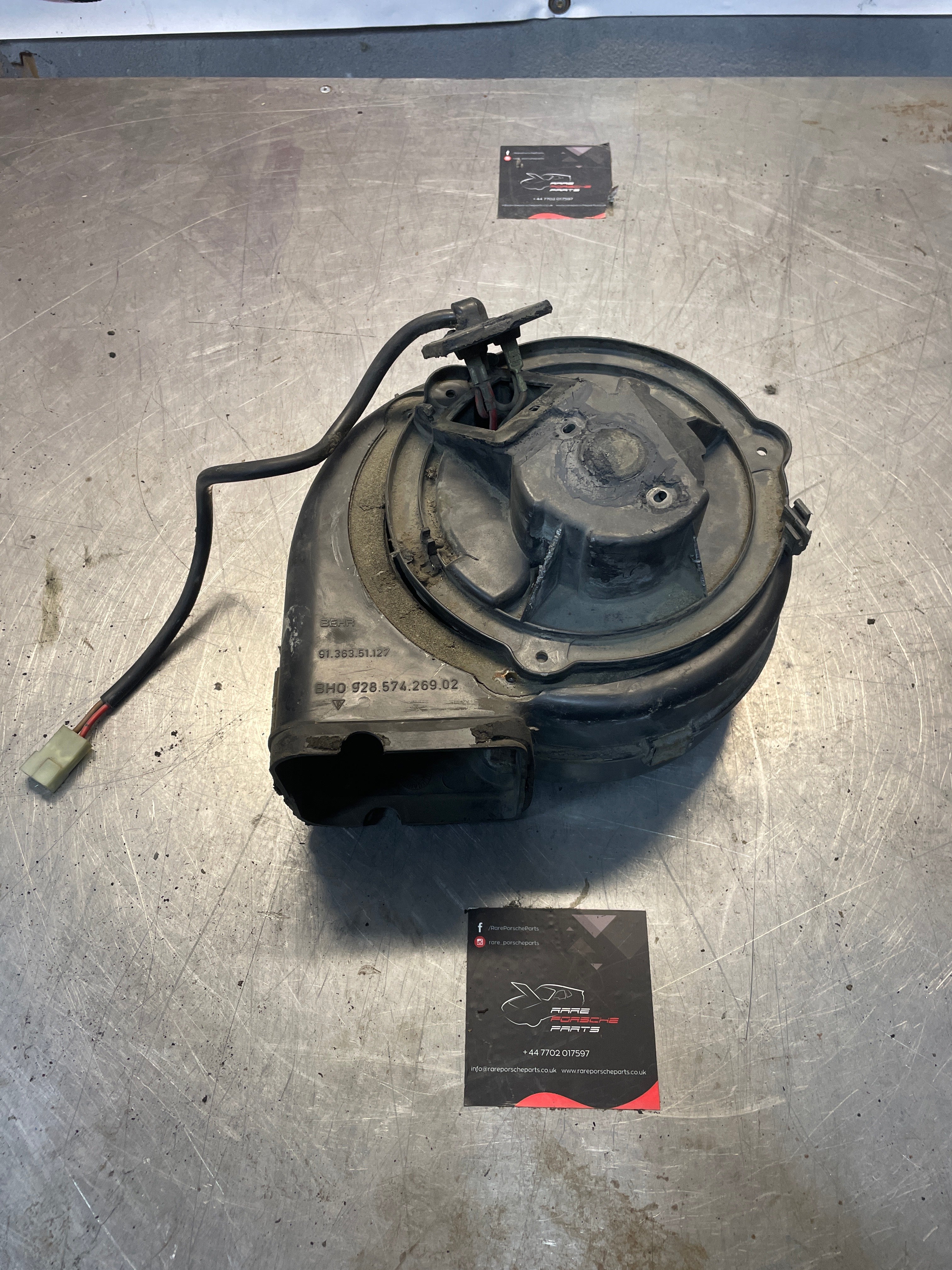 Porsche 928 Heater Fan Heater Blower Motor 92857426902 cars only – Rare ...