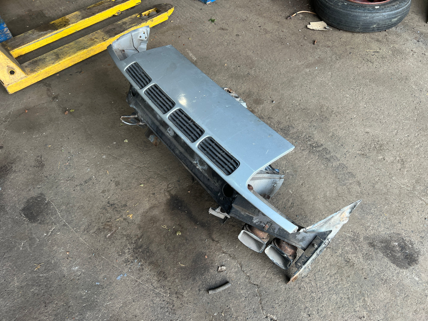 Porsche 924 Turbo front panel, badge panel used 477805593A