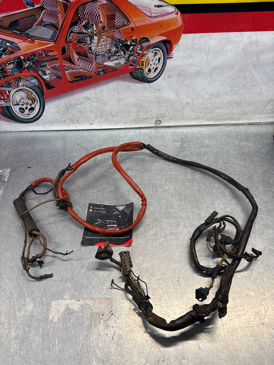 Porsche 928 LHD 78-82 Complete engine bay loom, for spares or repair 92861200200