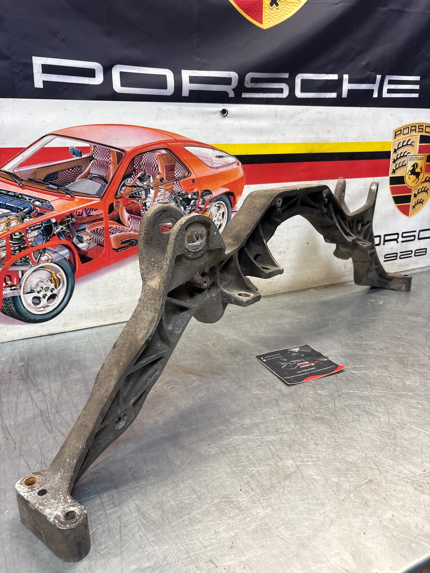 Porsche 928 rear gearbox subframe, used 92833113113