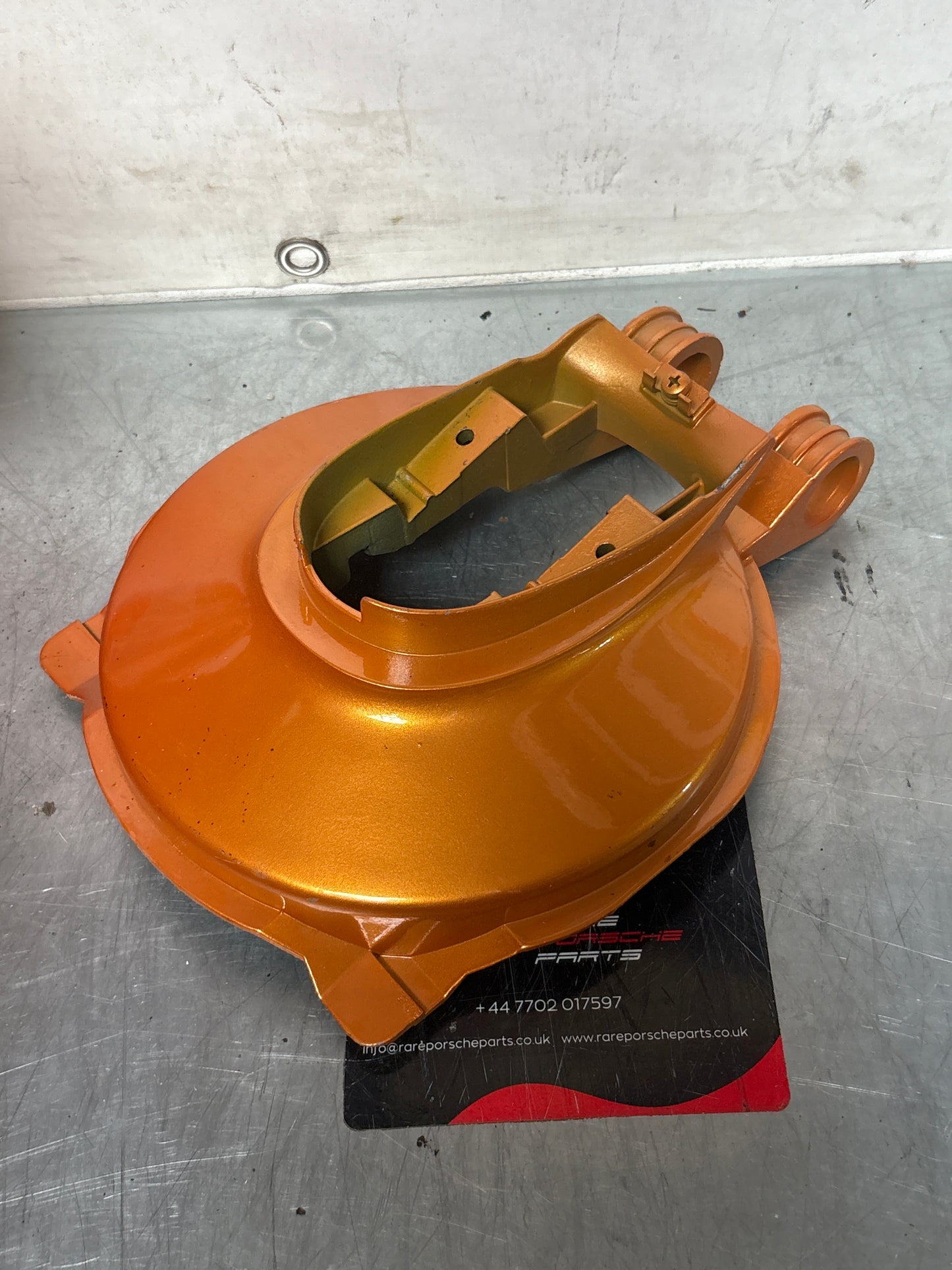 Porsche 928 left headlight swivel frame without any bearing 92875024302 used