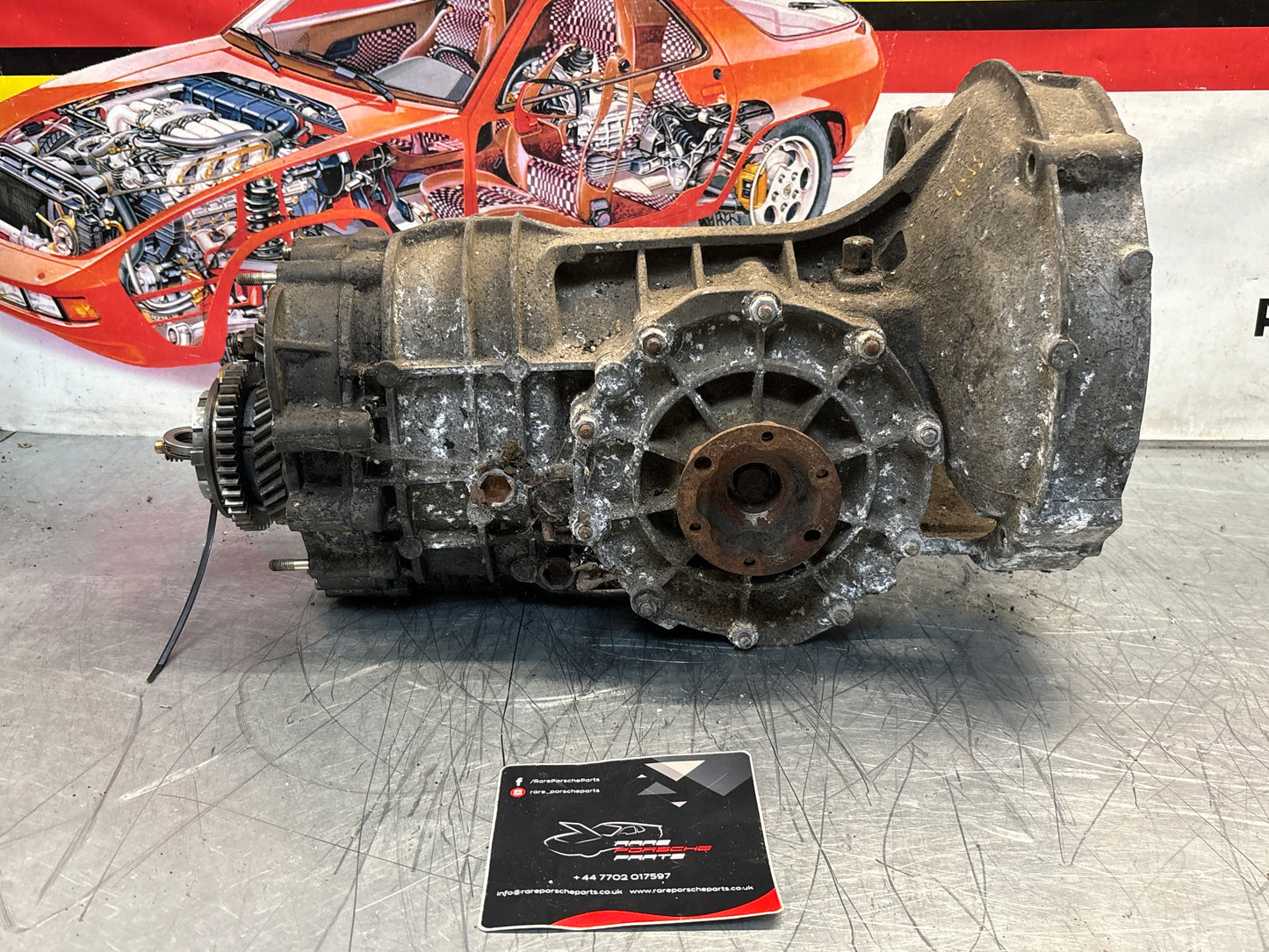 Porsche 914 transmission, used, for spares or repair unknown condition, HA05113