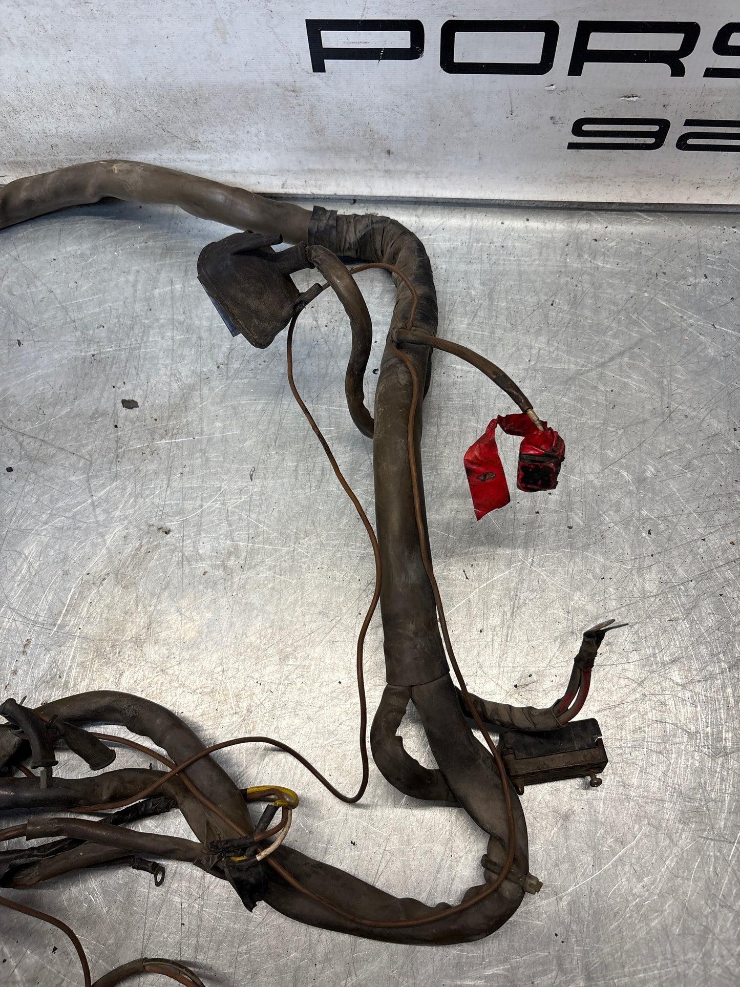 Porsche 928 S engine bay wiring loom, LHD, Spares or repair 92861200106