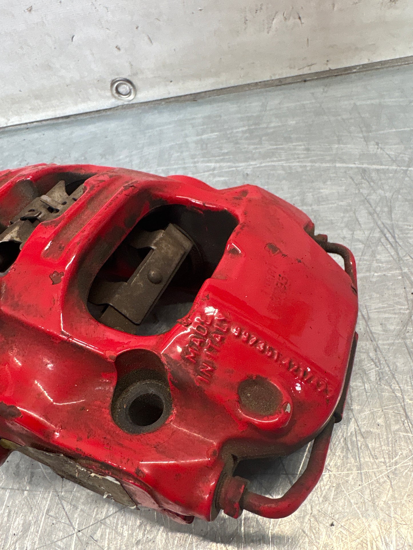 Porsche 911 997 Carrera / 981 Cayman S front right brake caliper, used 997351421/422