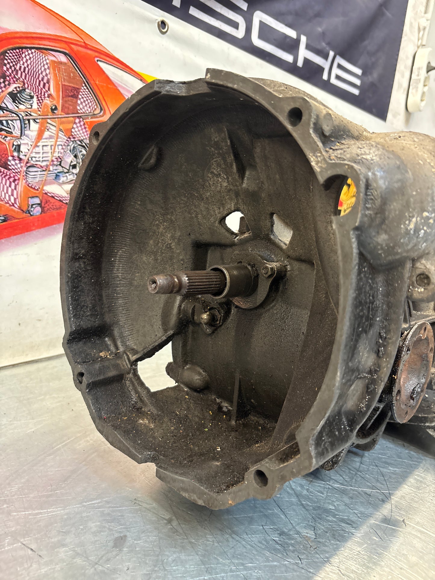 Porsche 914 transmission, used, for spares or repair unknown condition HA18053