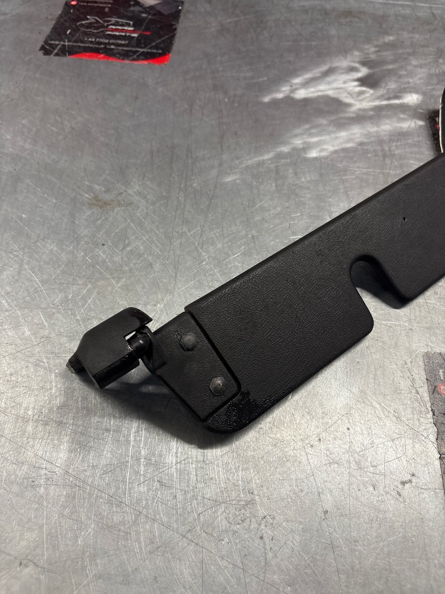 Porsche 924/944/968 Sunroof Air Deflector, with hinges, used  94456409300 / 477871681 / 477871682