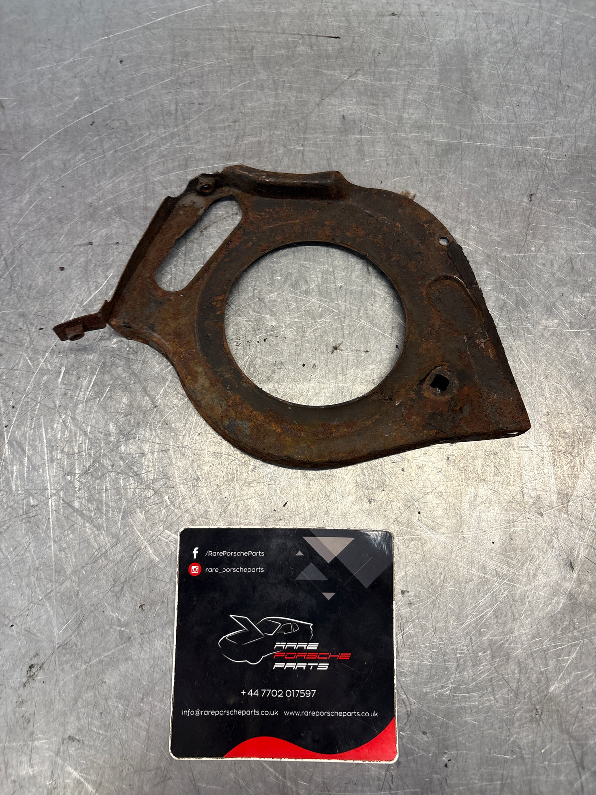 Porsche 914 generator cover plate, used 021119281D