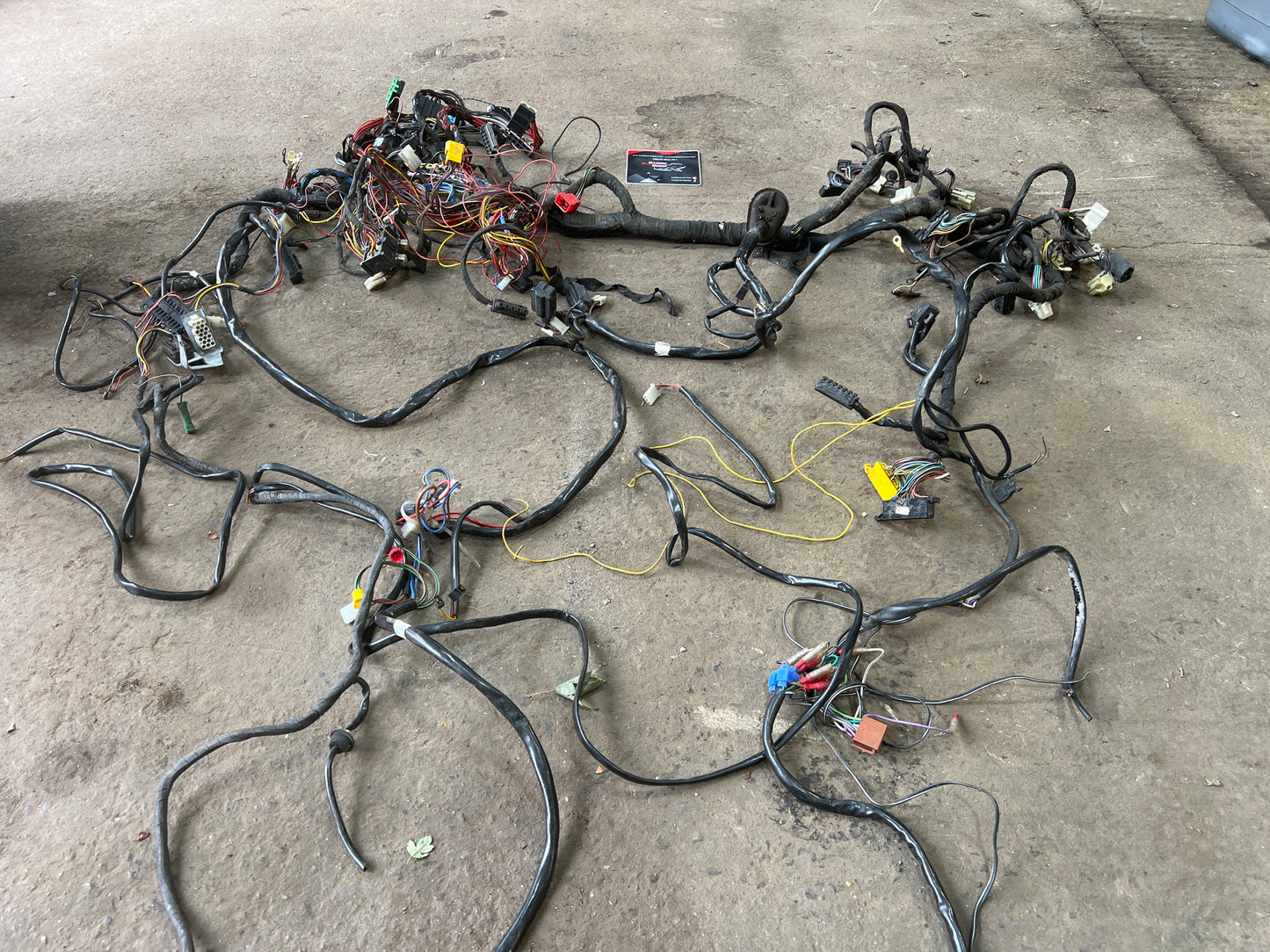 Porsche 928 S4 dash interior wiring loom 92761200320 used spare or repairs