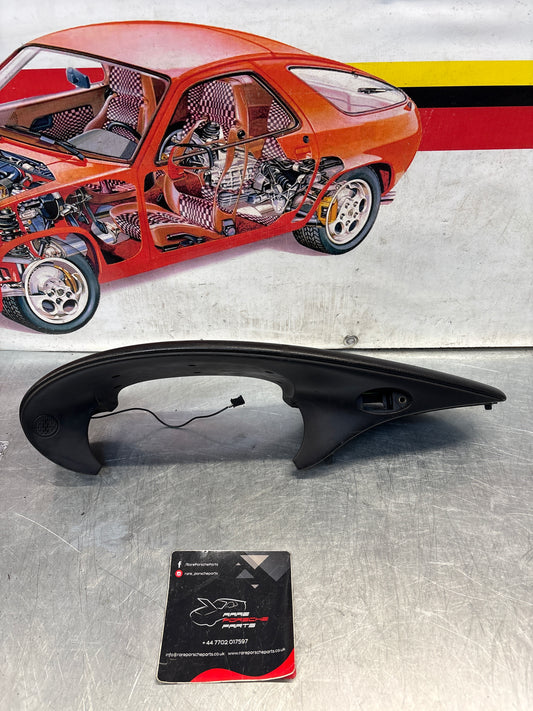 Porsche Boxster 986 dashboard cluster trim,black used 98655205500 / 98655205501