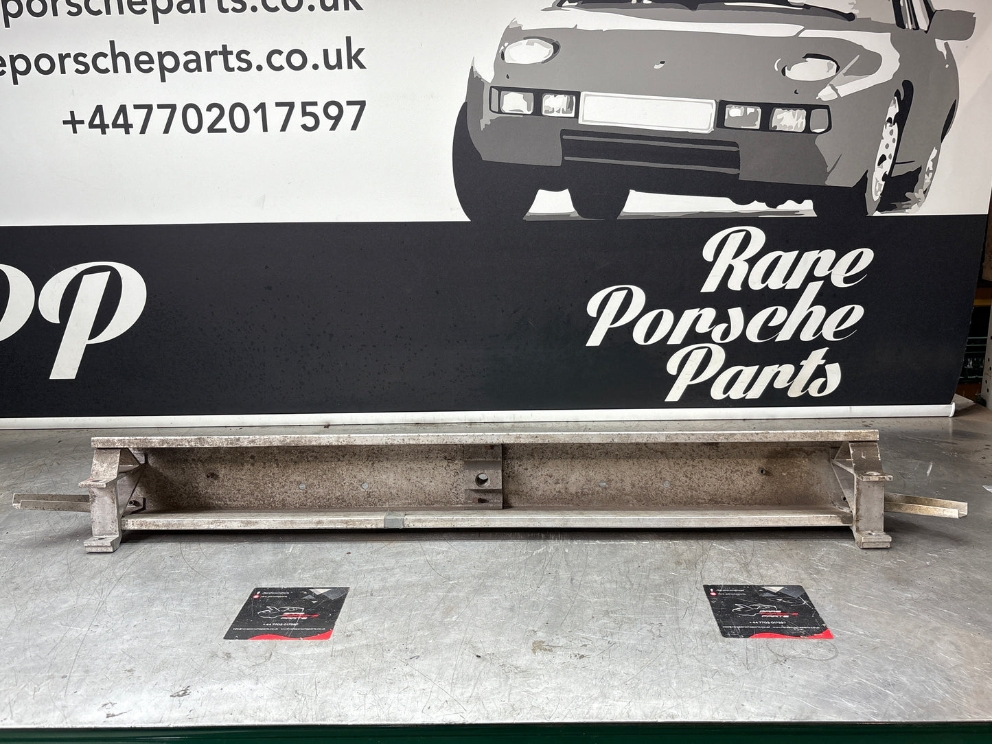 Porsche 928 S4 / GTS rear bumper reinforcement, used 92850502020