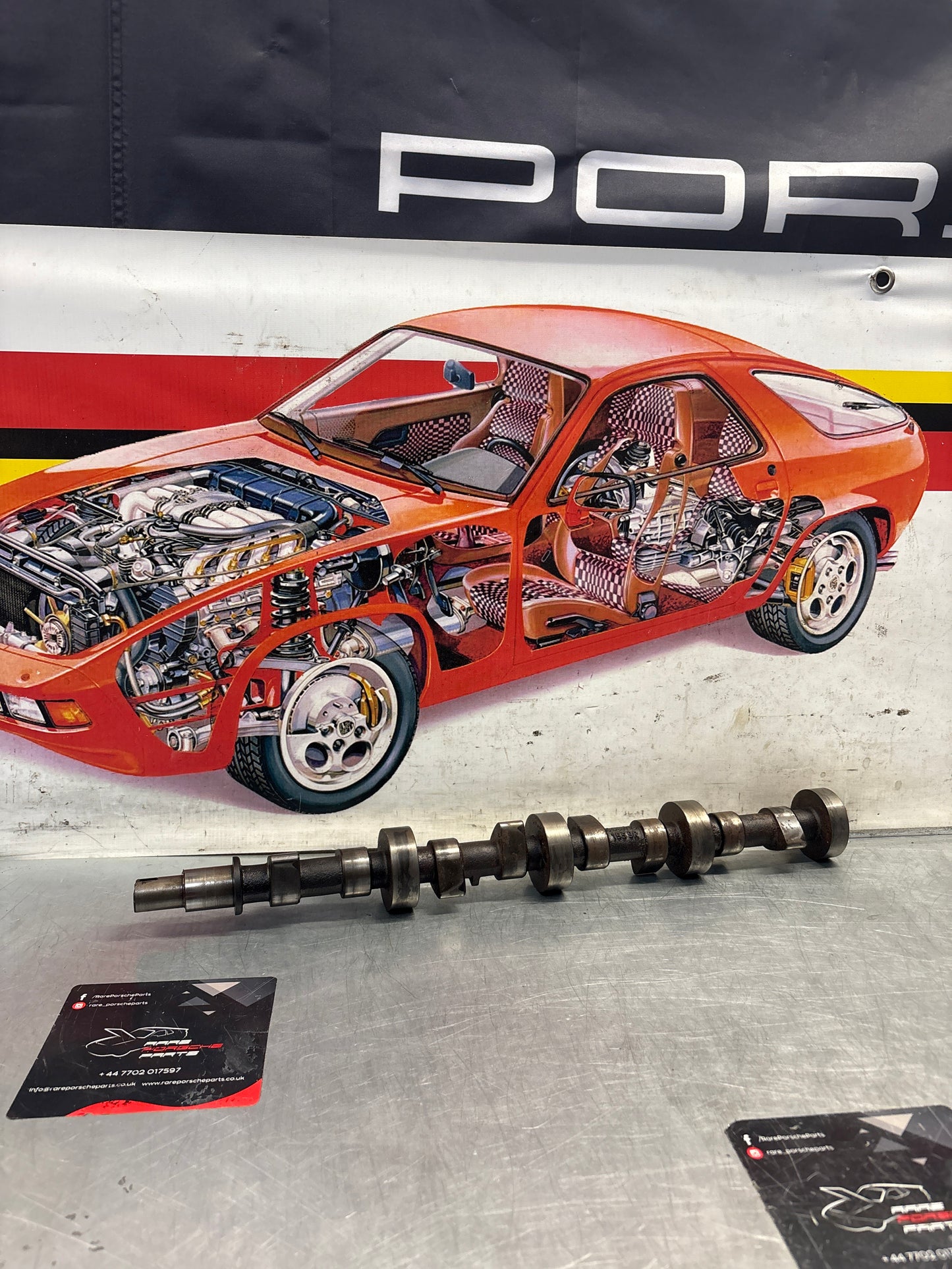 Porsche 944 Cam Shaft, for spares or repair 9441051559R