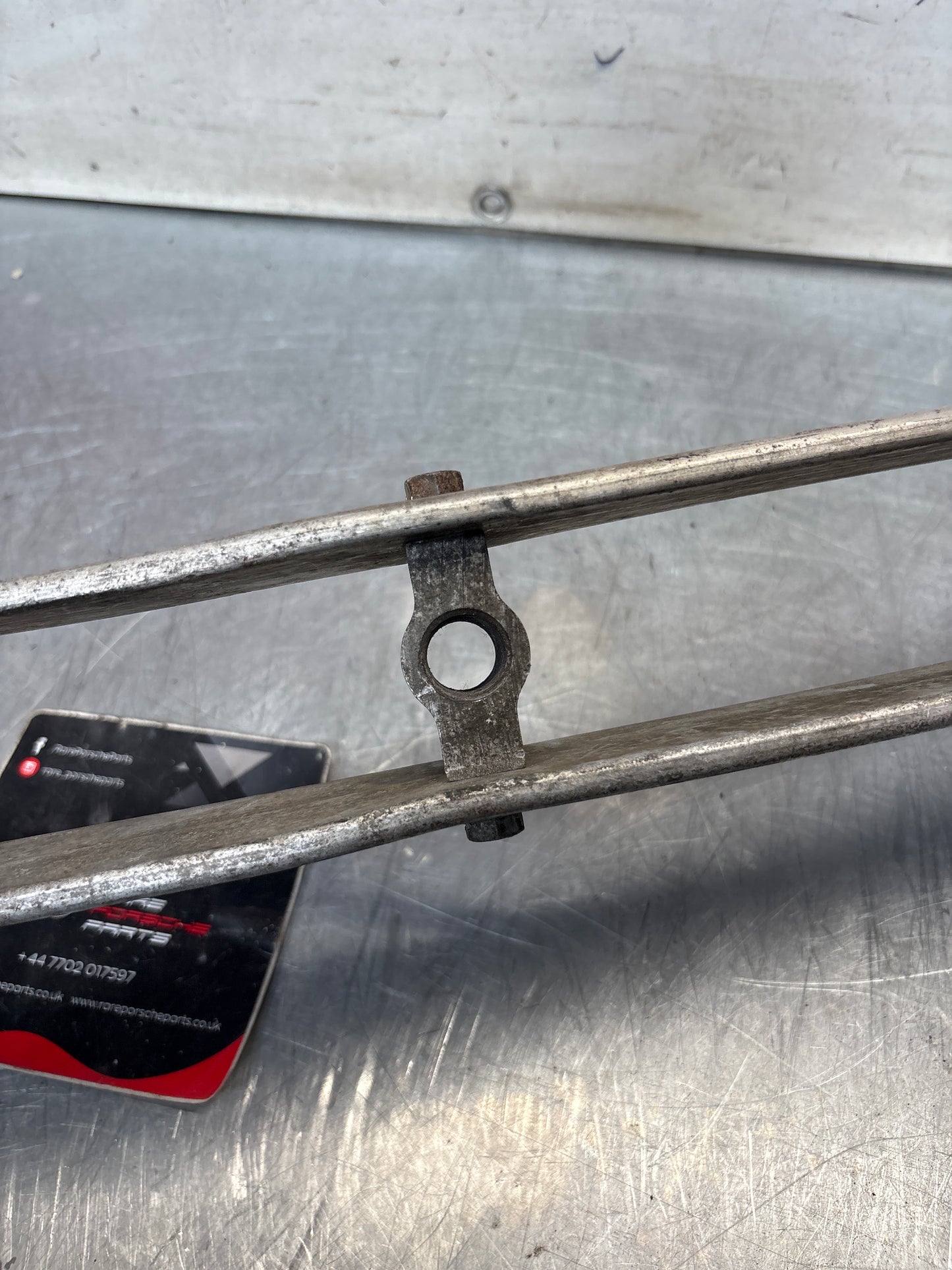 Porsche 944 S2 / turbo front bumper reinforcement panel support, 95150501000 for spares or repair