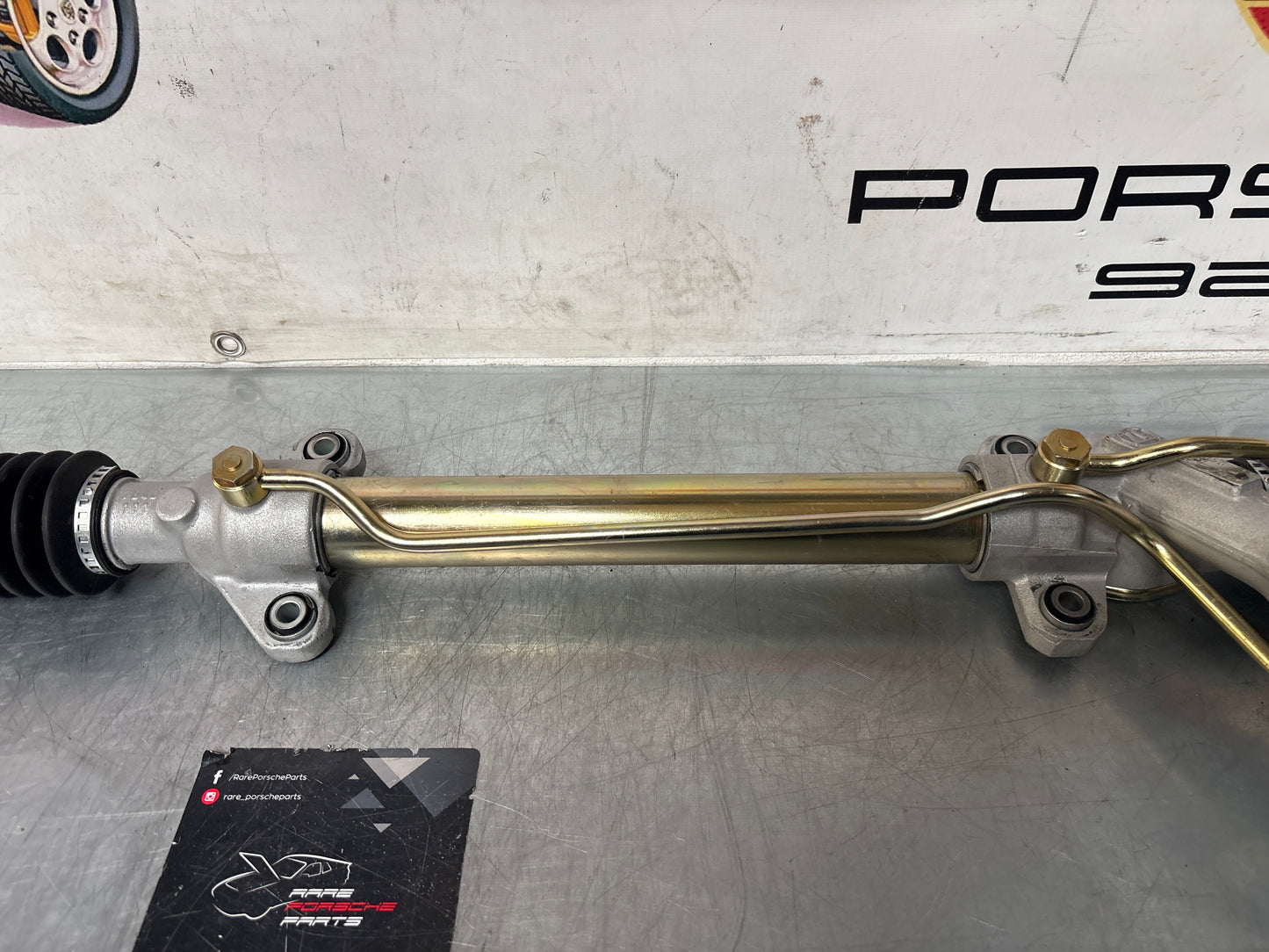 Porsche 928 928S right hand drive, RHD steering rack, refurbished  -86